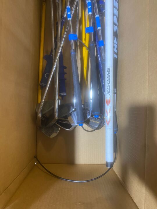 Wholesale Lot of 25 Training Aids. Swing Magic, Medicus, Blue Strike etc.-Next Round