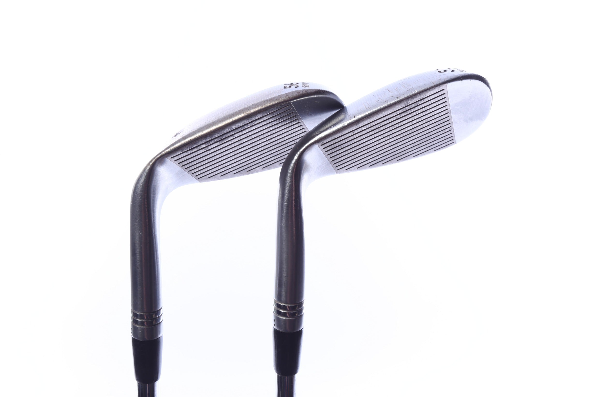 Used TaylorMade Milled Grind 2 Chrome Wedge Set - Right-Handed - 52*, 56* - Stiff Flex