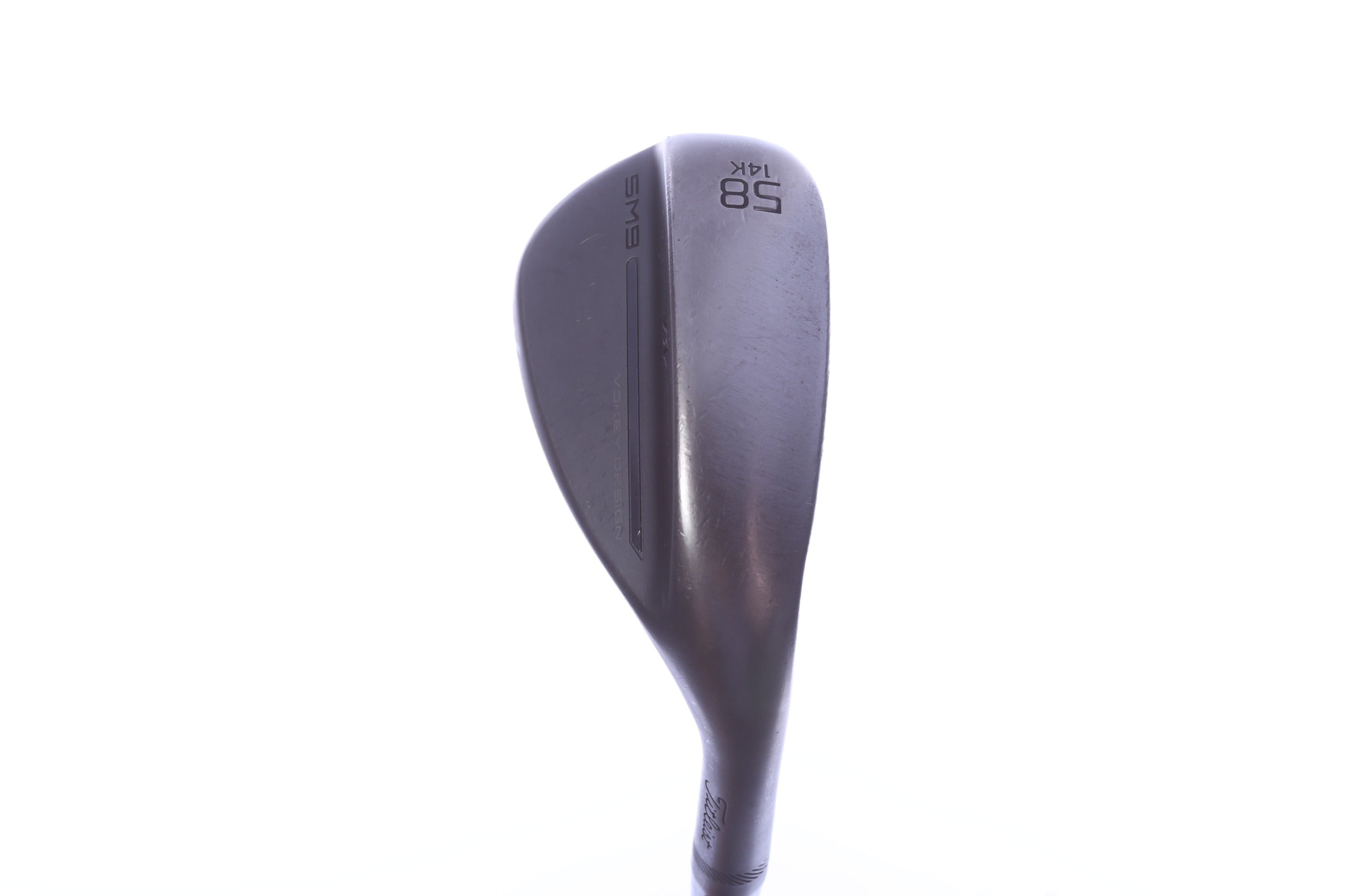 Used Titleist Vokey SM9 Jet Black Lob Wedge - Right-Handed - 58 Degrees - Regular Flex-Next Round