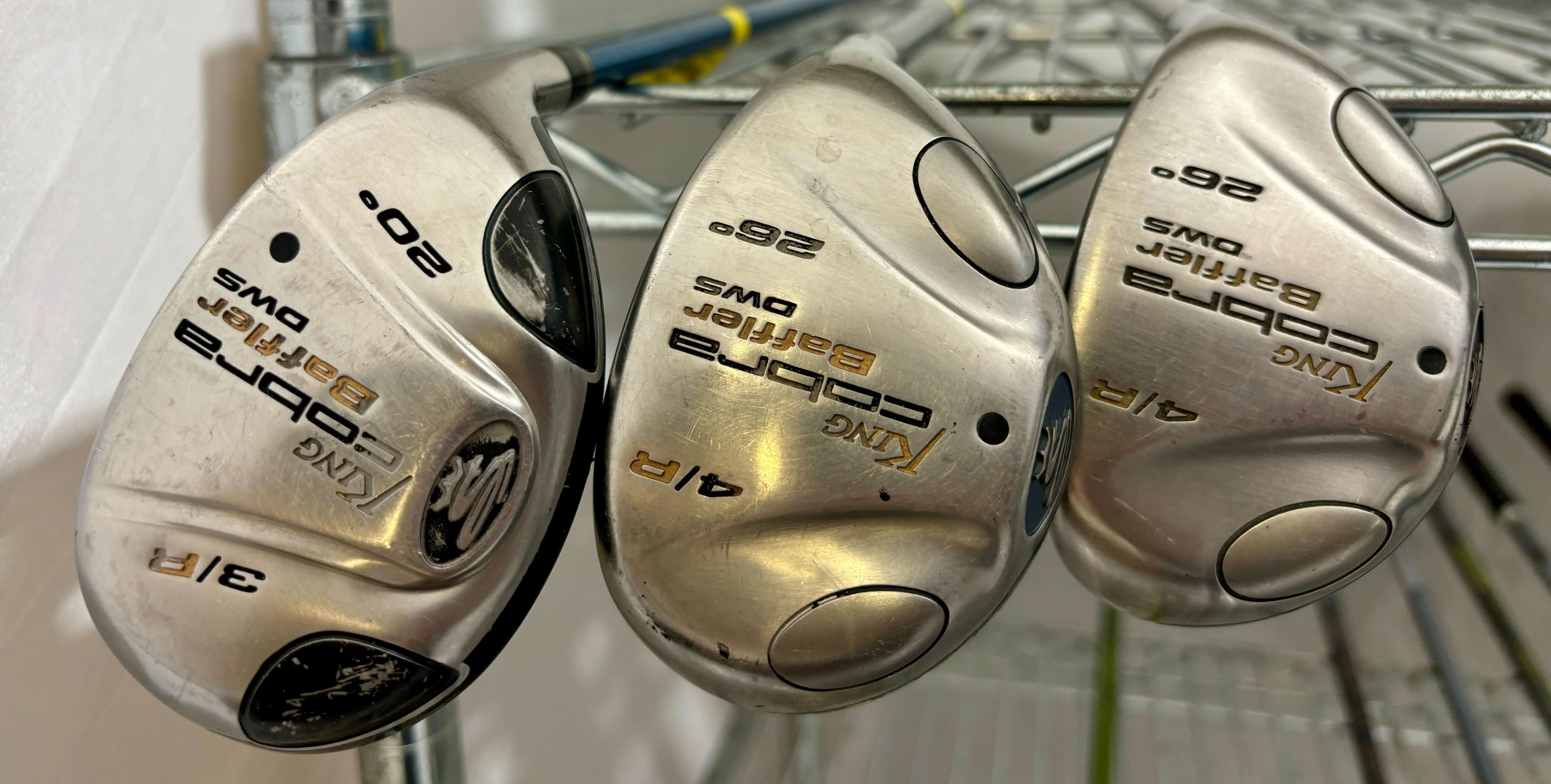 Wholesale Lot of 30 Golf Clubs - Cobra Bafflers - i Drive - Left/Right Handed-Next Round