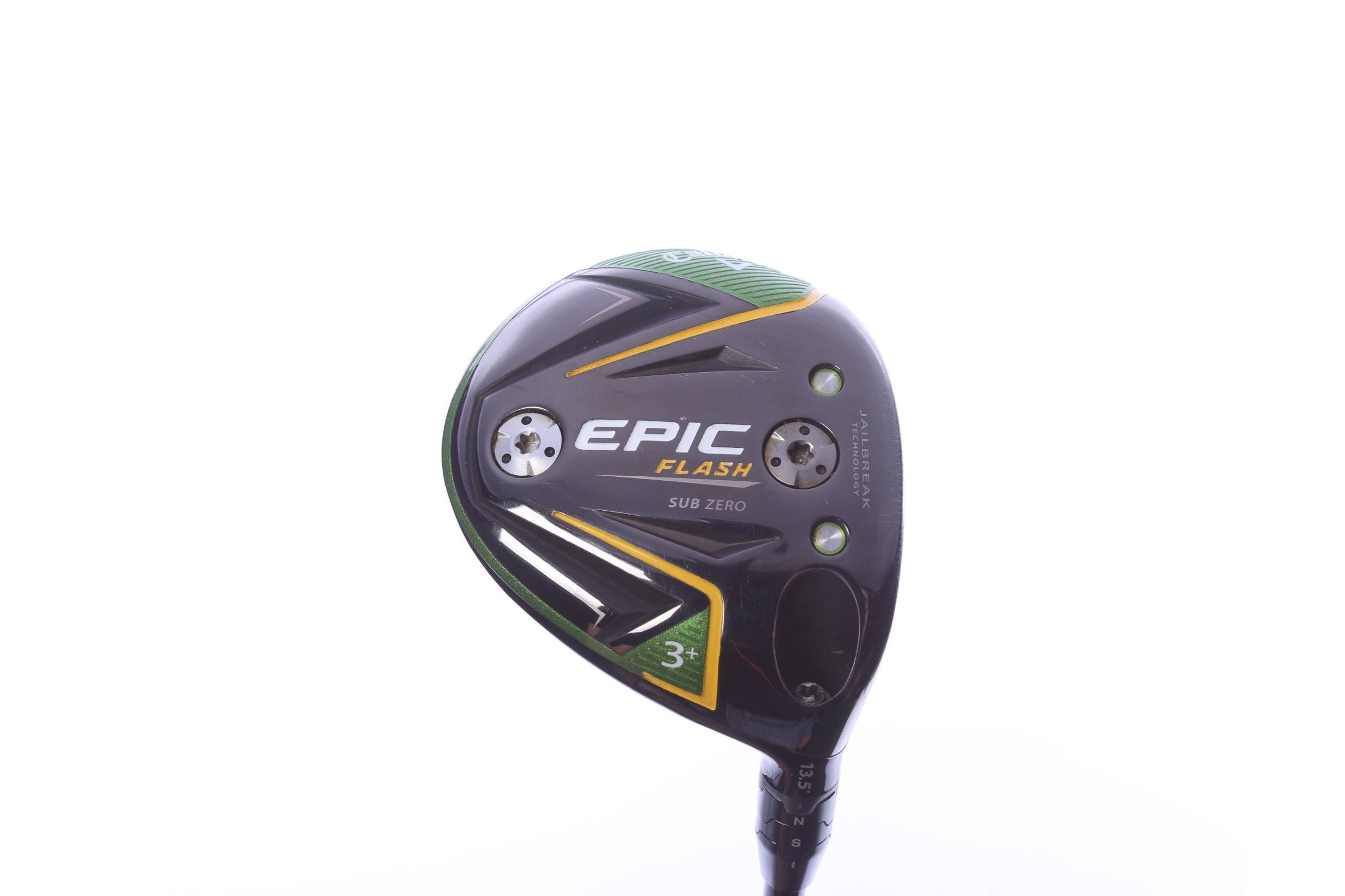 Used Callaway Epic Flash Sub Zero 3+ Wood - Right-Handed - 13.5 Degrees - Stiff Flex-Next Round