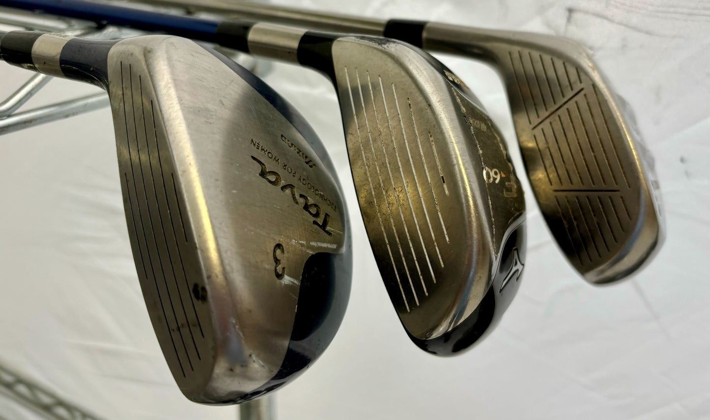 Wholesale Lot of 40 Golf Clubs - Mizuno and Cobra Woods-Next Round