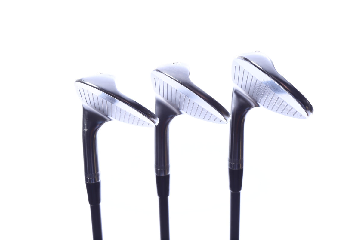 Used Callaway MD4 Chrome Wedge Set - Right-Handed - 50*, 54*, 58* - Stiff Flex