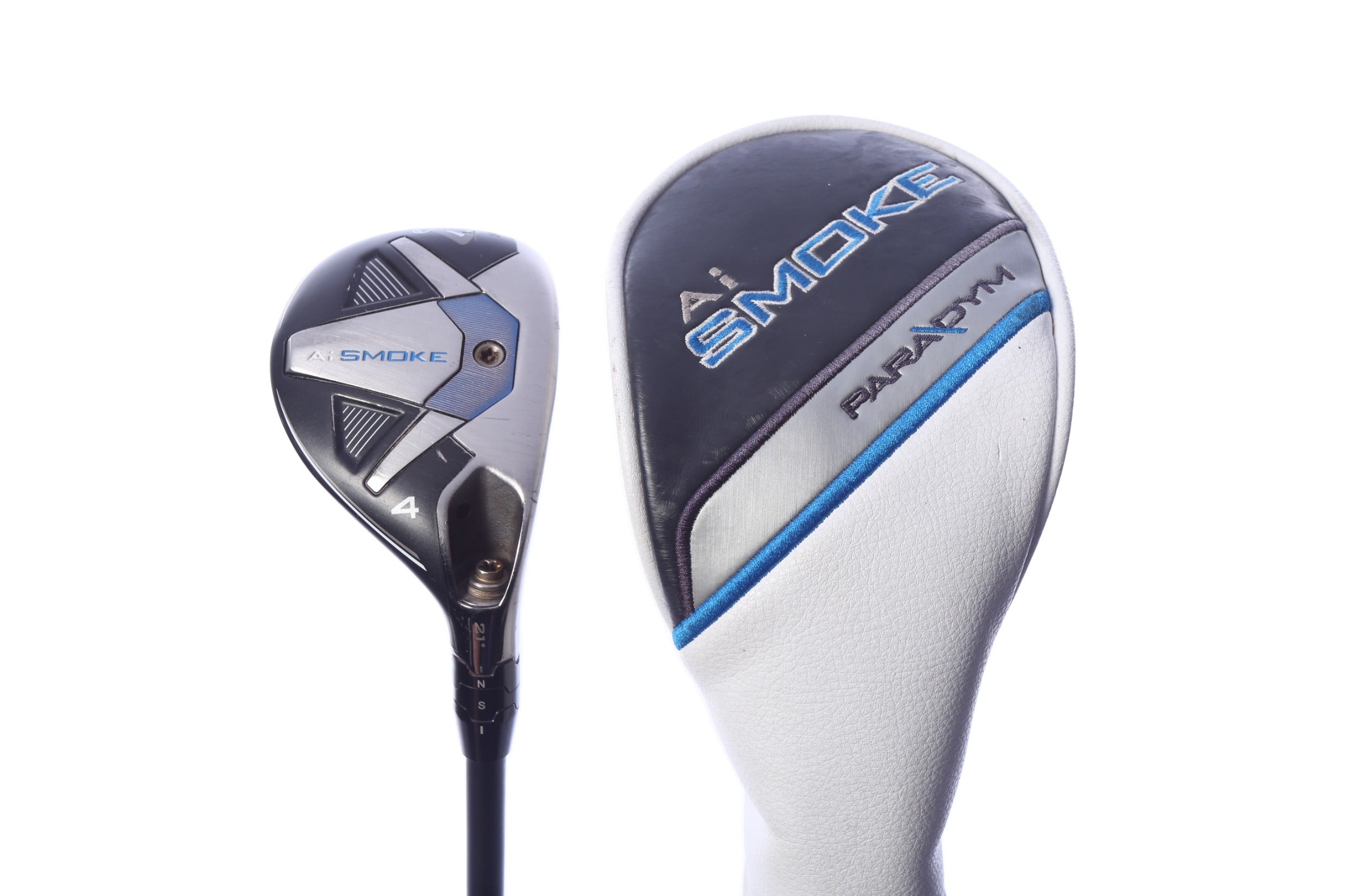 Used Callaway Paradym Ai Smoke 4H Hybrid - Right-Handed - 21 Degrees - Seniors Flex