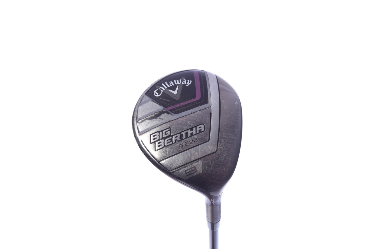 Used Callaway Big Bertha REVA 23 9-Wood - Right-Handed - 27 Degrees - Seniors Flex