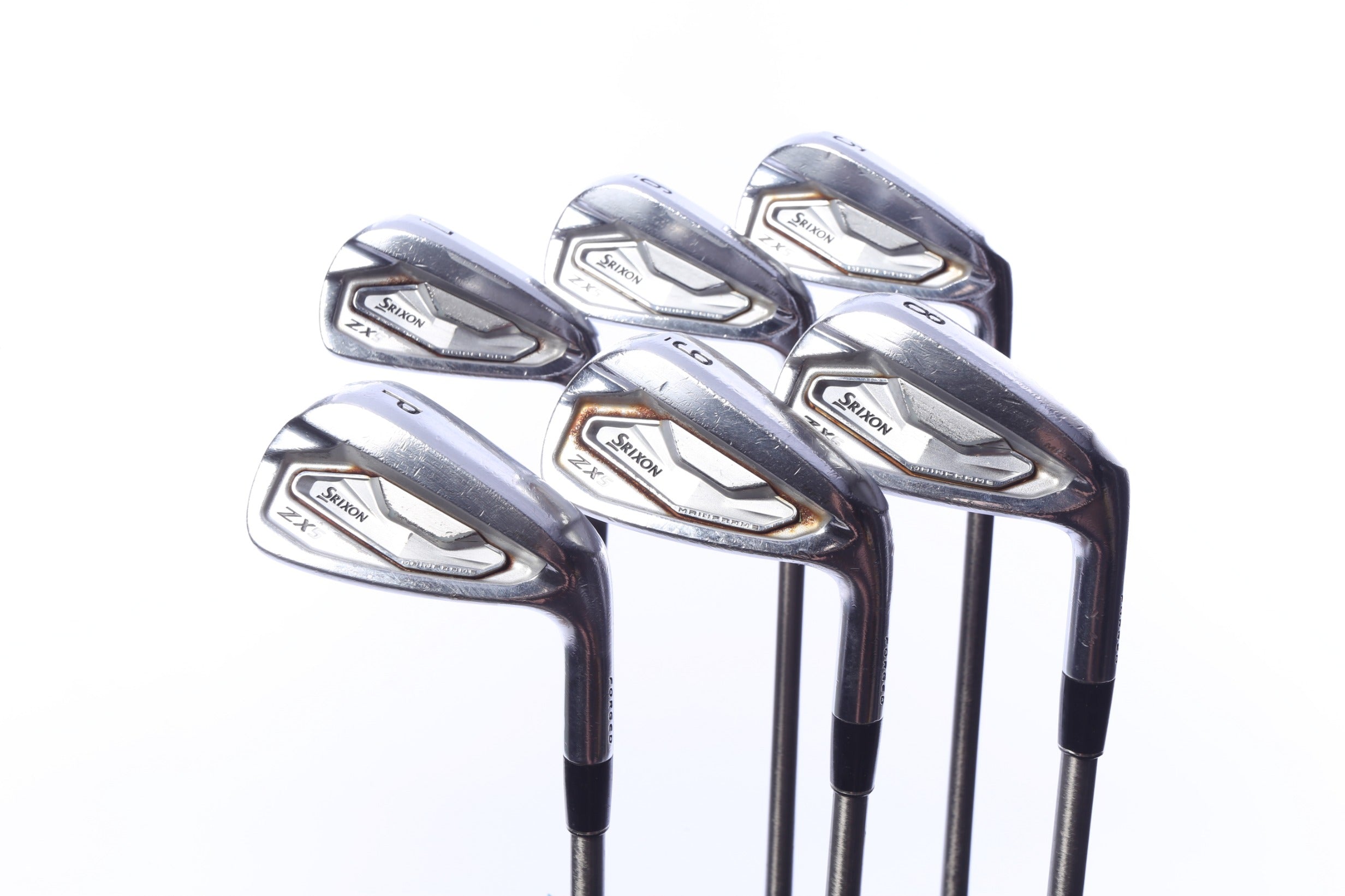 Used Srixon ZX5 MKII Iron Set - Right-Handed - 5-PW - Stiff Flex