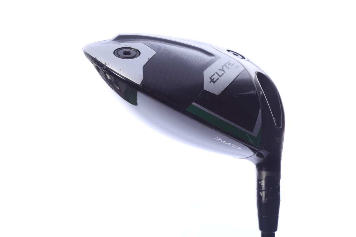 Used Callaway Elyte Triple Diamond Driver - 9 Degrees - Stiff Flex Project X HZRDUS RDX Smoke Green - Right-Handed-Next Round