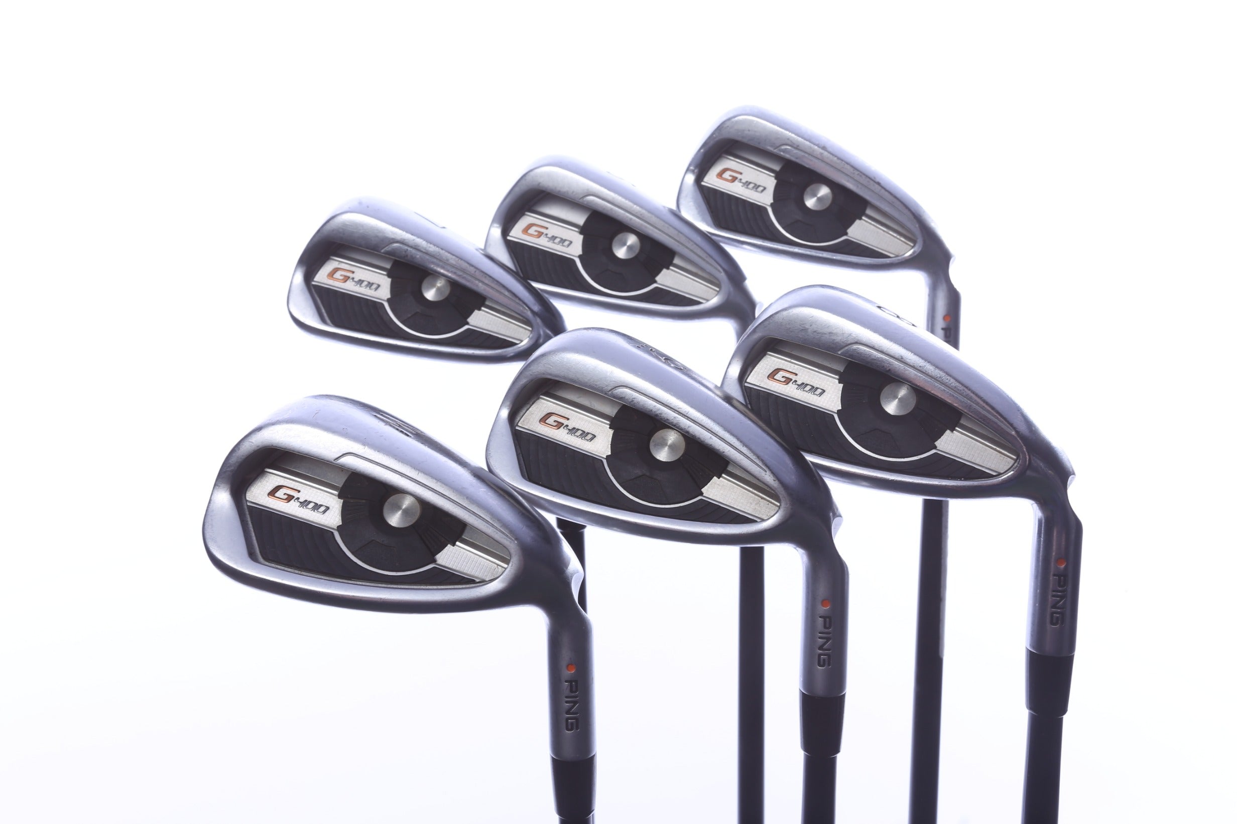 Used Ping G400 Iron Set - Right-Handed - 5-PW - Stiff Flex-Next Round