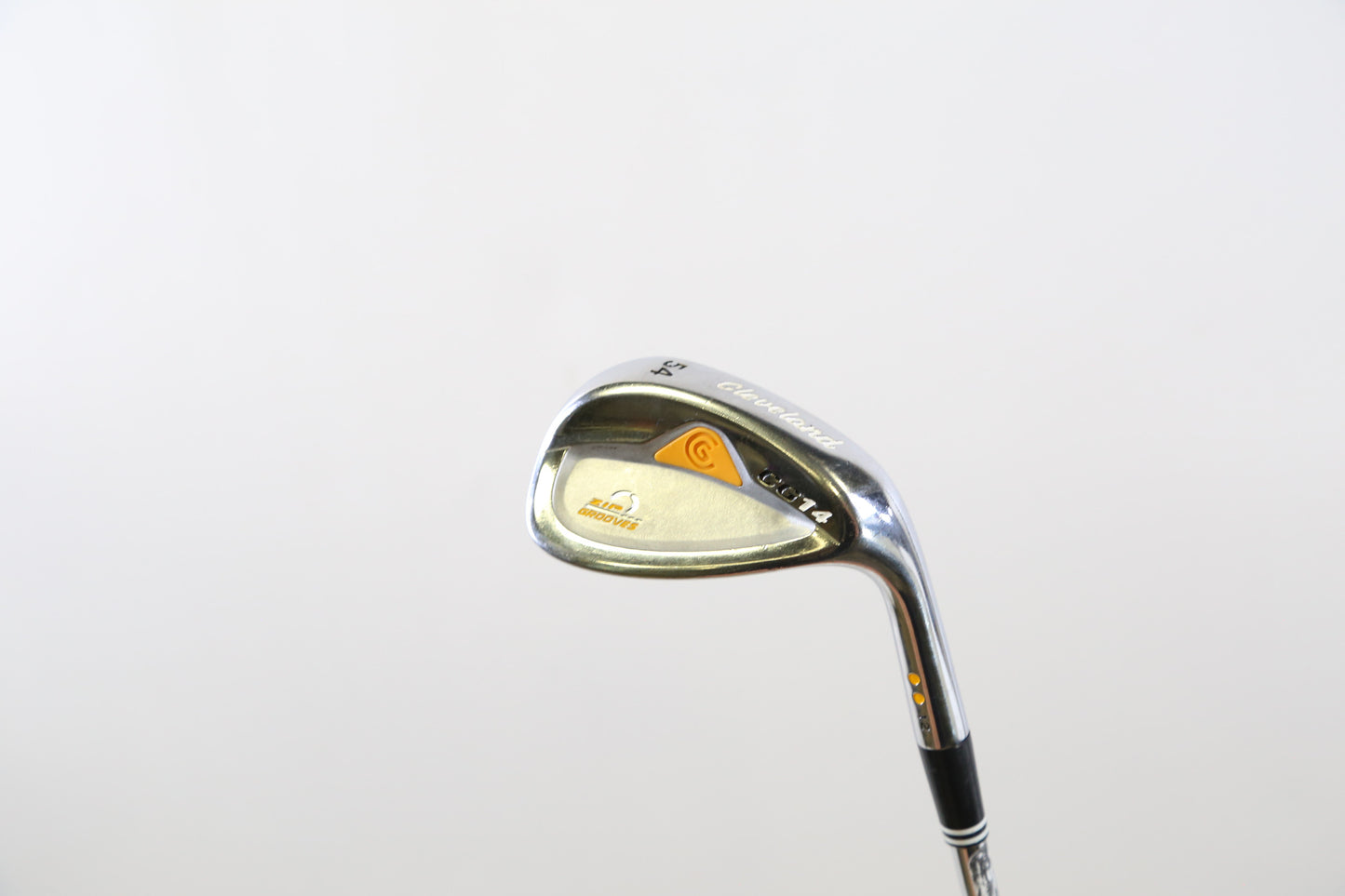 Used Cleveland CG14 Chrome Sand Wedge - Right-Handed - 54 Degrees - Stiff Flex