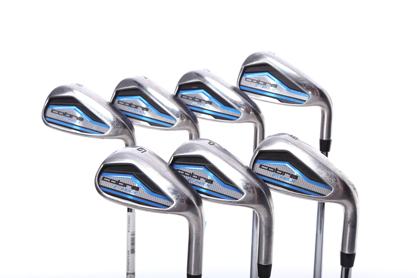 Used Cobra F-Max Iron Set - Right-Handed - 5-PW, GW - Stiff Flex-Next Round