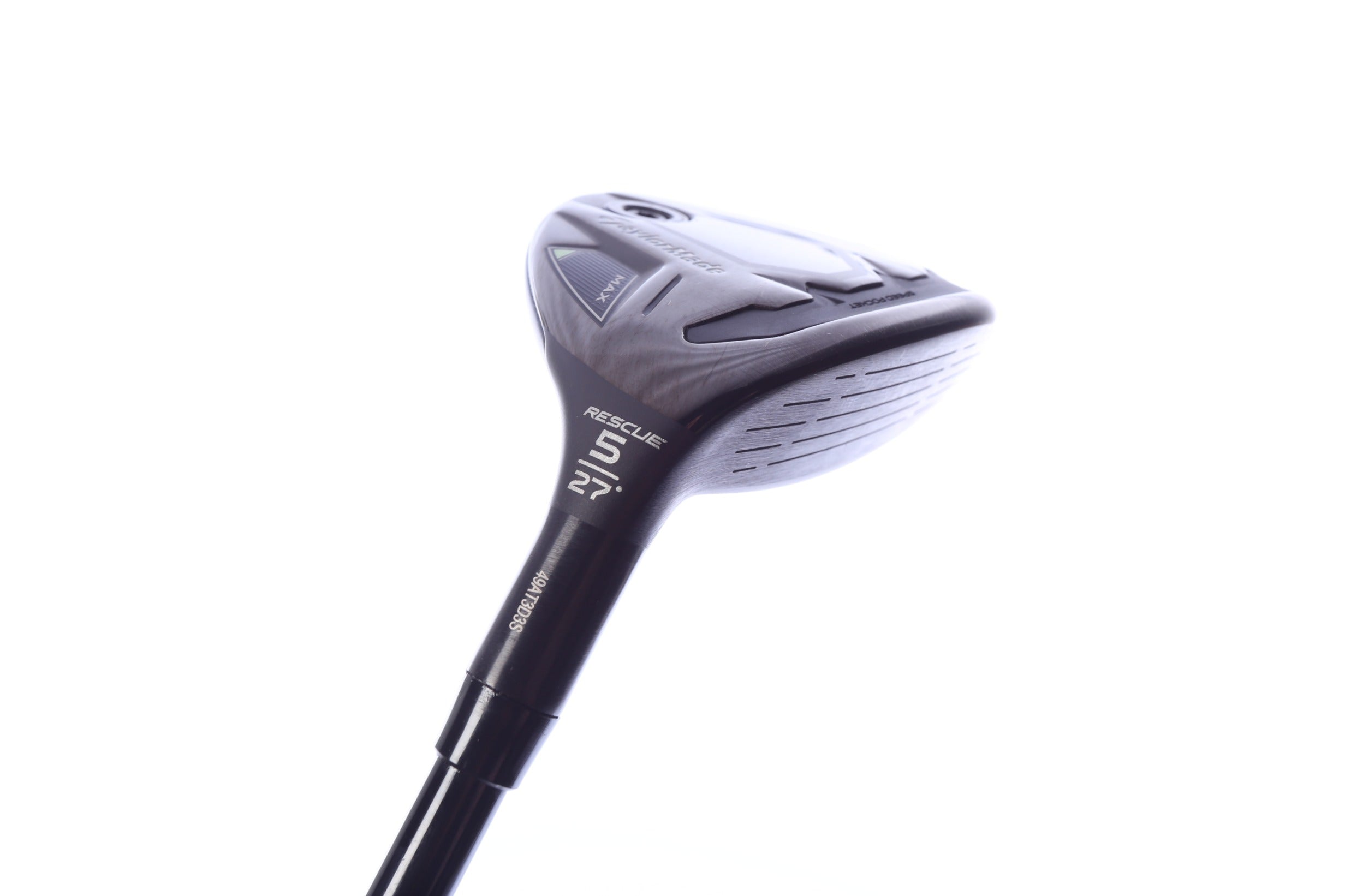 Used TaylorMade Qi35 MAX Rescue 5H Hybrid - Right-Handed - 27 Degrees - Regular Flex-Next Round