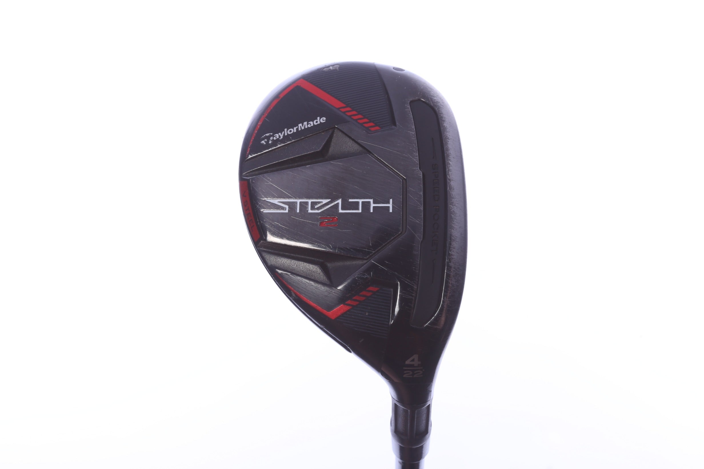 Used TaylorMade STEALTH 2 Rescue 4H Hybrid - Right-Handed - 22 Degrees - Regular Flex