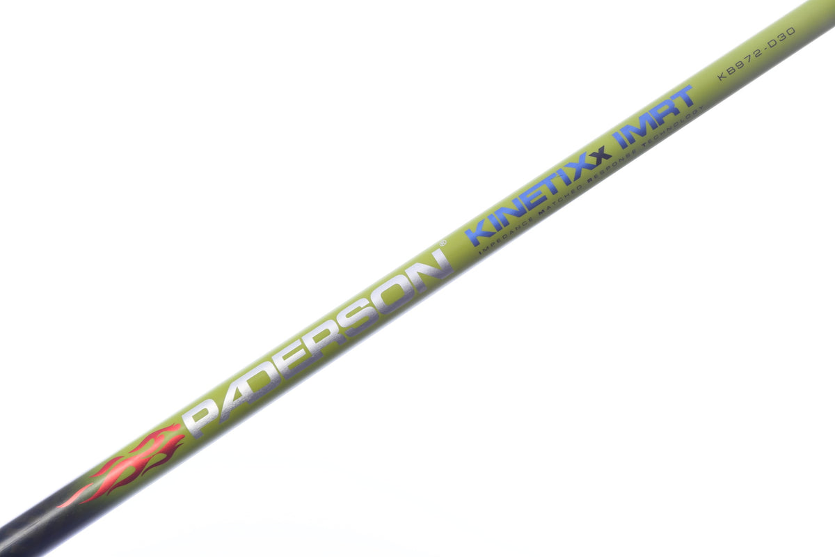 Used Paderson Kinetixx IMRT Green Driver Shaft Stiff Flex Graphite - 44 in - Callaway Opti-Fit Adapter