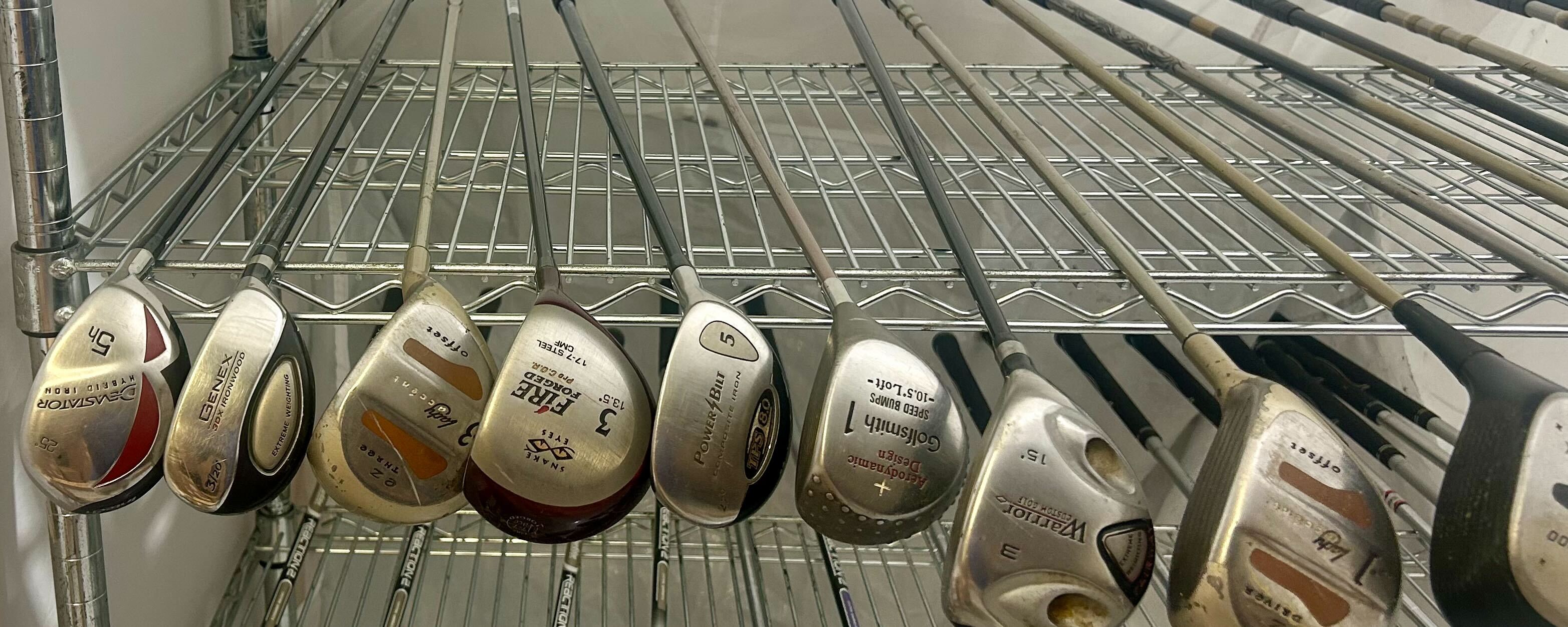 Wholesale Lot of 30 Golf Clubs - Assorted Tour Edge Fairway Woods and Hybrids-Next Round