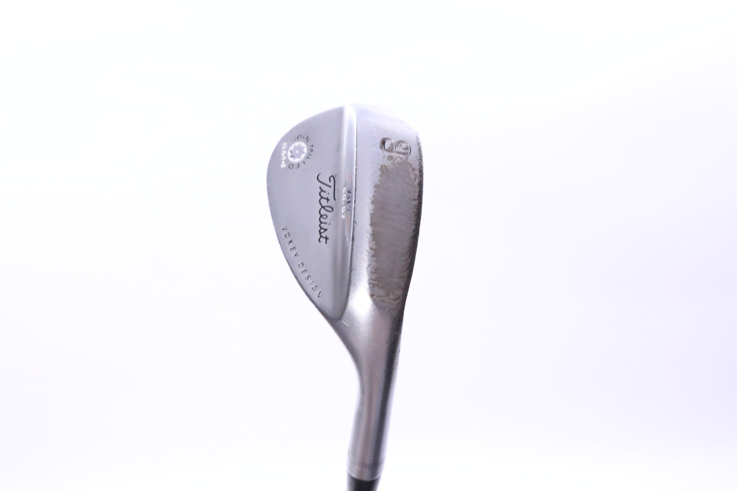 Used Titleist Vokey SM4 Tour Chrome Lob Wedge - Right-Handed - 60 Degrees - Wedge Flex-Next Round