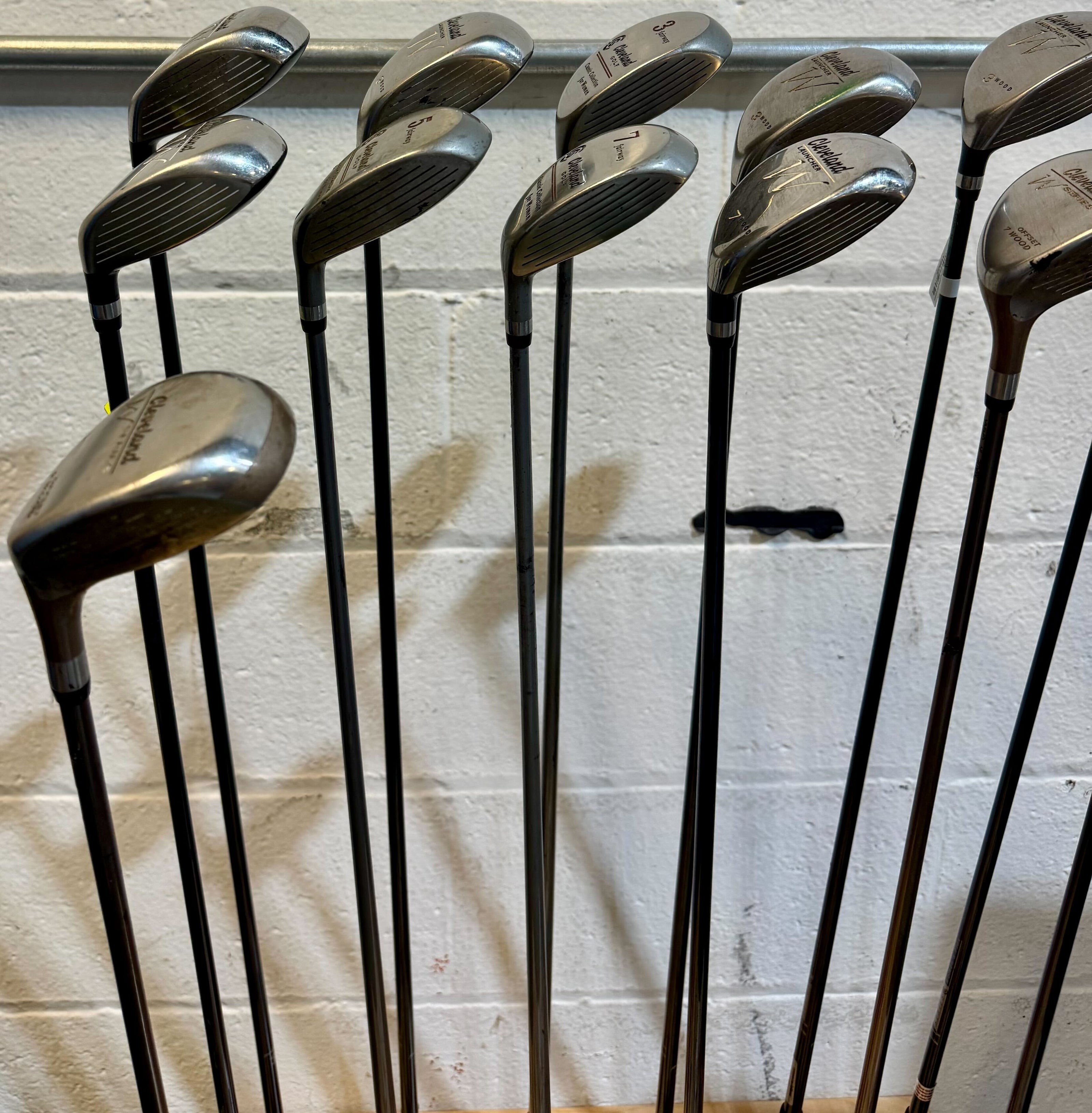 Wholesale Lot of 25 Golf Clubs - Cleveland Fairway Woods-Next Round
