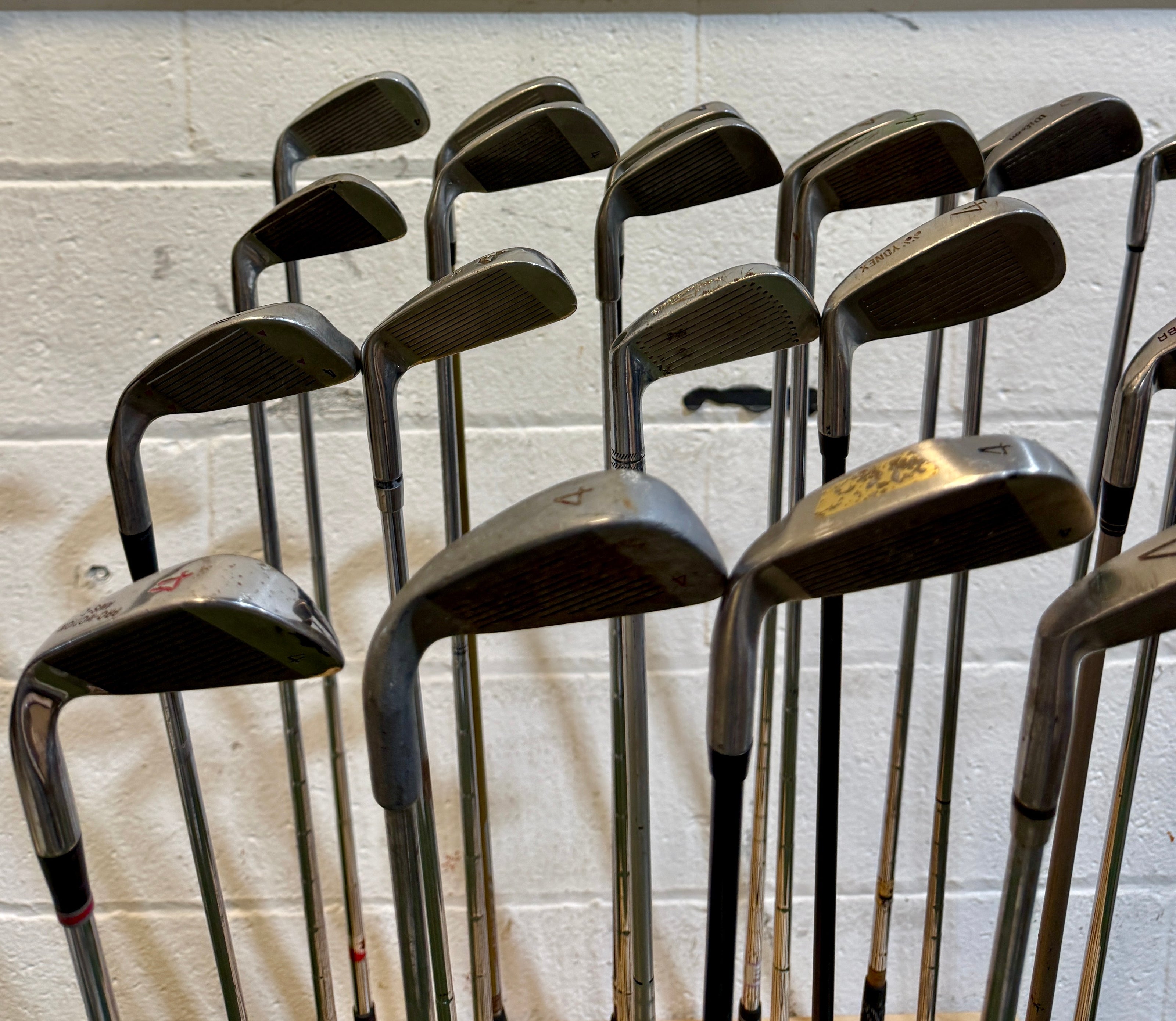Wholesale Lot of 45 Golf Clubs - Assorted Single Irons-Next Round