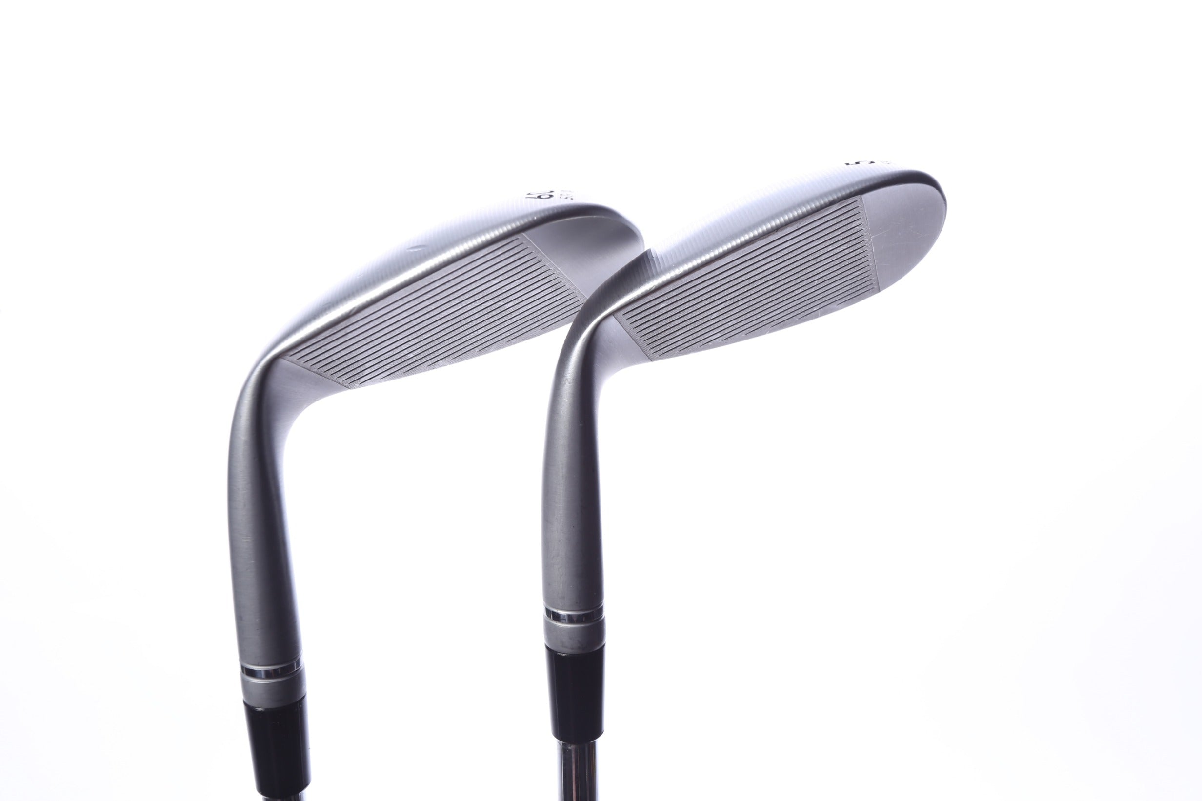 Used TaylorMade Milled Grind 5 Satin Chrome Wedge Set - Right-Handed - 56*, 60* - Wedge Flex-Next Round