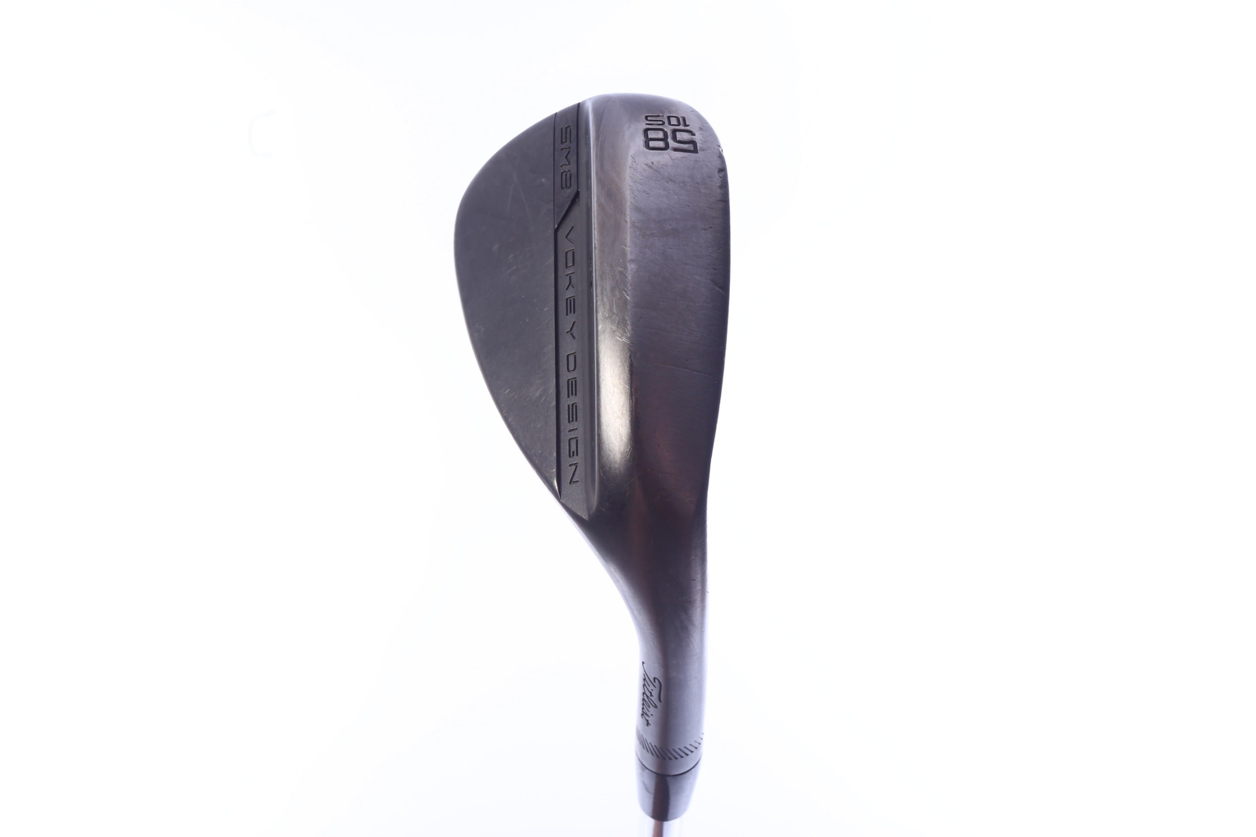Used Titleist Vokey SM8 Jet Black Lob Wedge - Right-Handed - 58 Degrees - Stiff Flex