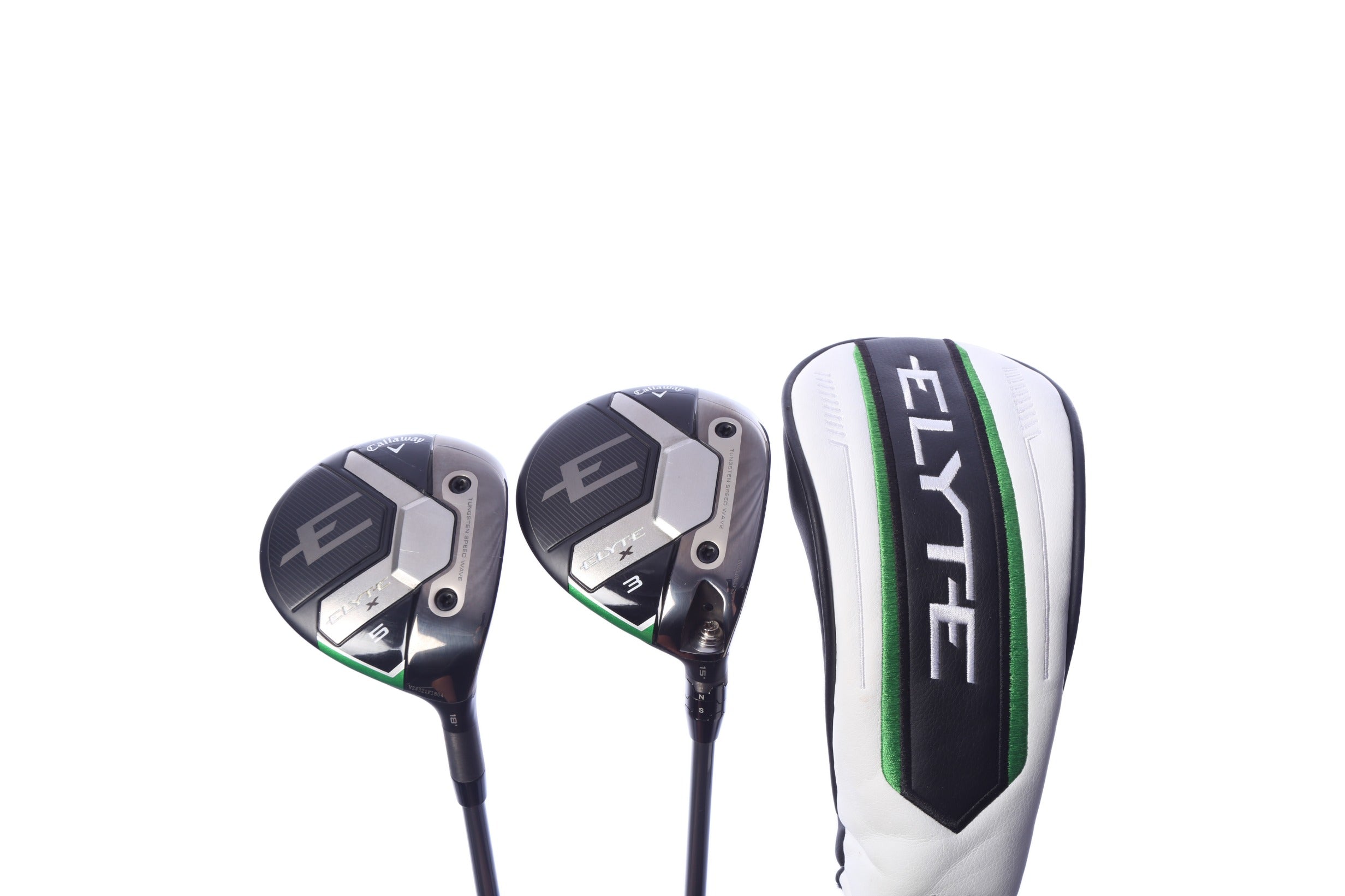 Used Callaway Elyte X Wood Set - Right-Handed - 3W, 5W - Regular Flex