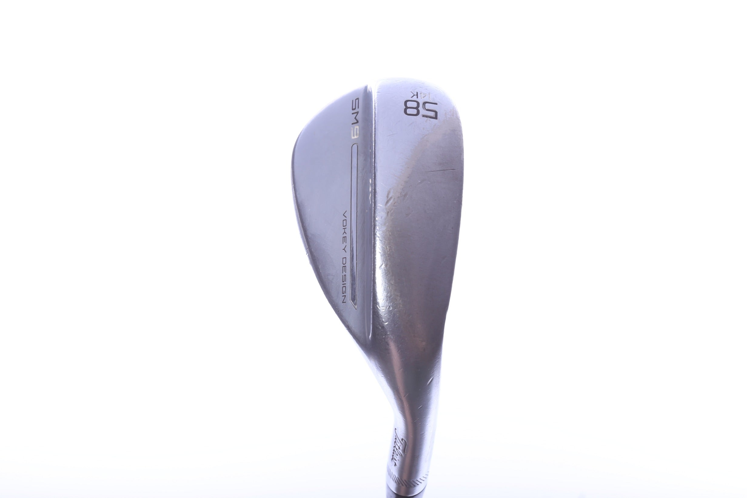 Used Titleist Vokey SM9 Tour Chrome Lob Wedge - Right-Handed - 58 Degrees - Wedge Flex