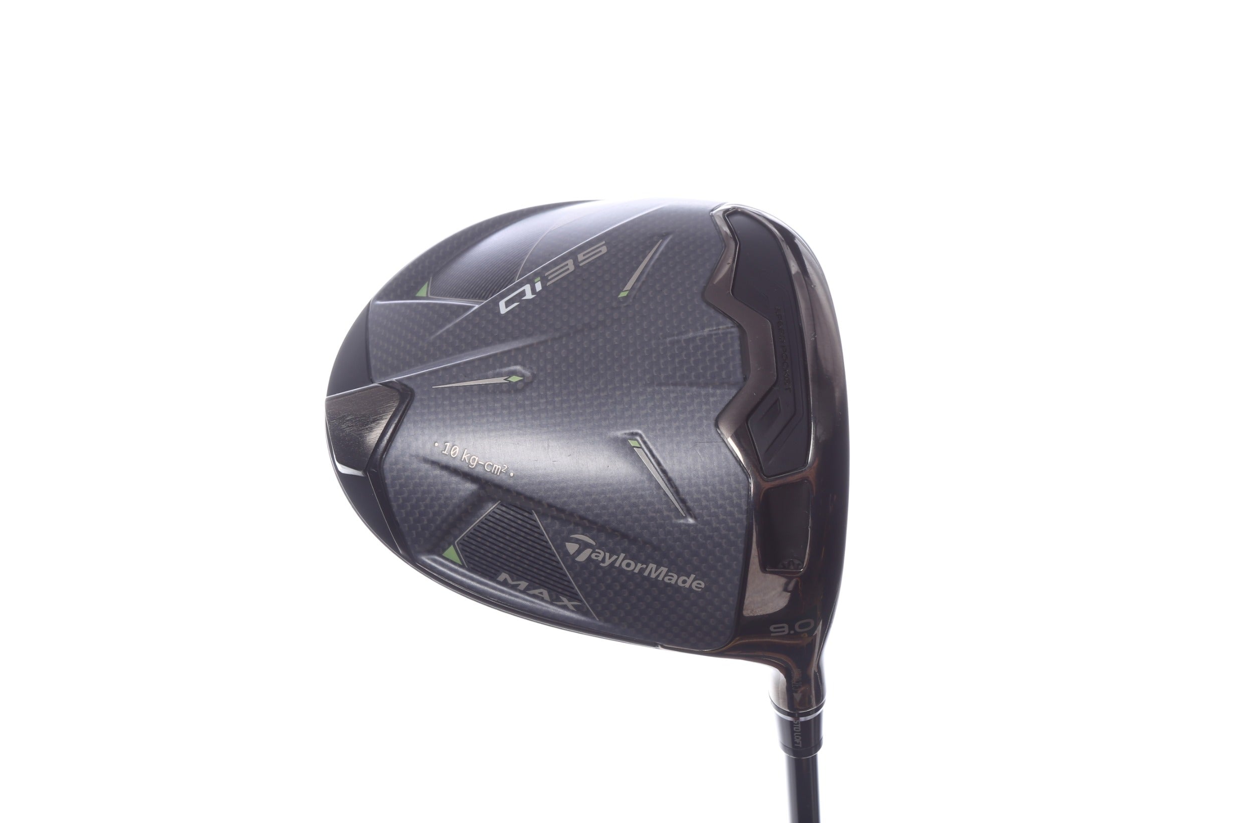 Used TaylorMade Qi35 MAX Driver - 9 Degrees - Stiff Flex Project X HZRDUS Smoke RDX - Right-Handed-Next Round