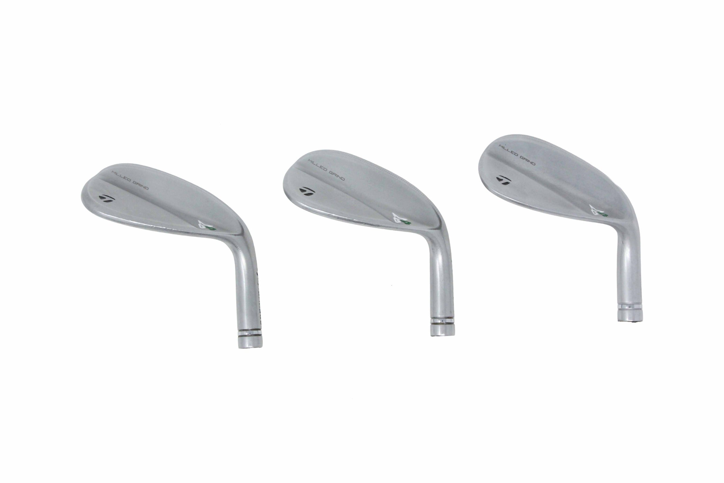 Used TaylorMade Milled Grind 4 Raw Wedge Set - HEAD ONLY - Right-Handed - Not Specified-Next Round