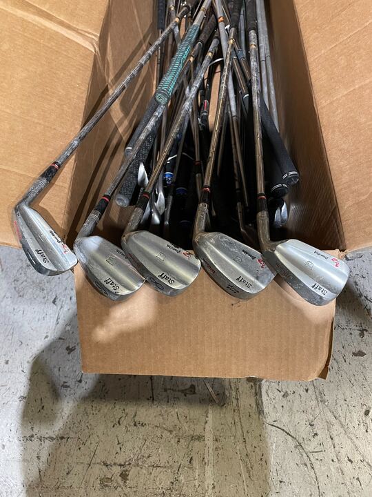 Wholesale Lot of 50 Wilson Staff, Fat Shaft, 1200 Single Irons-Next Round