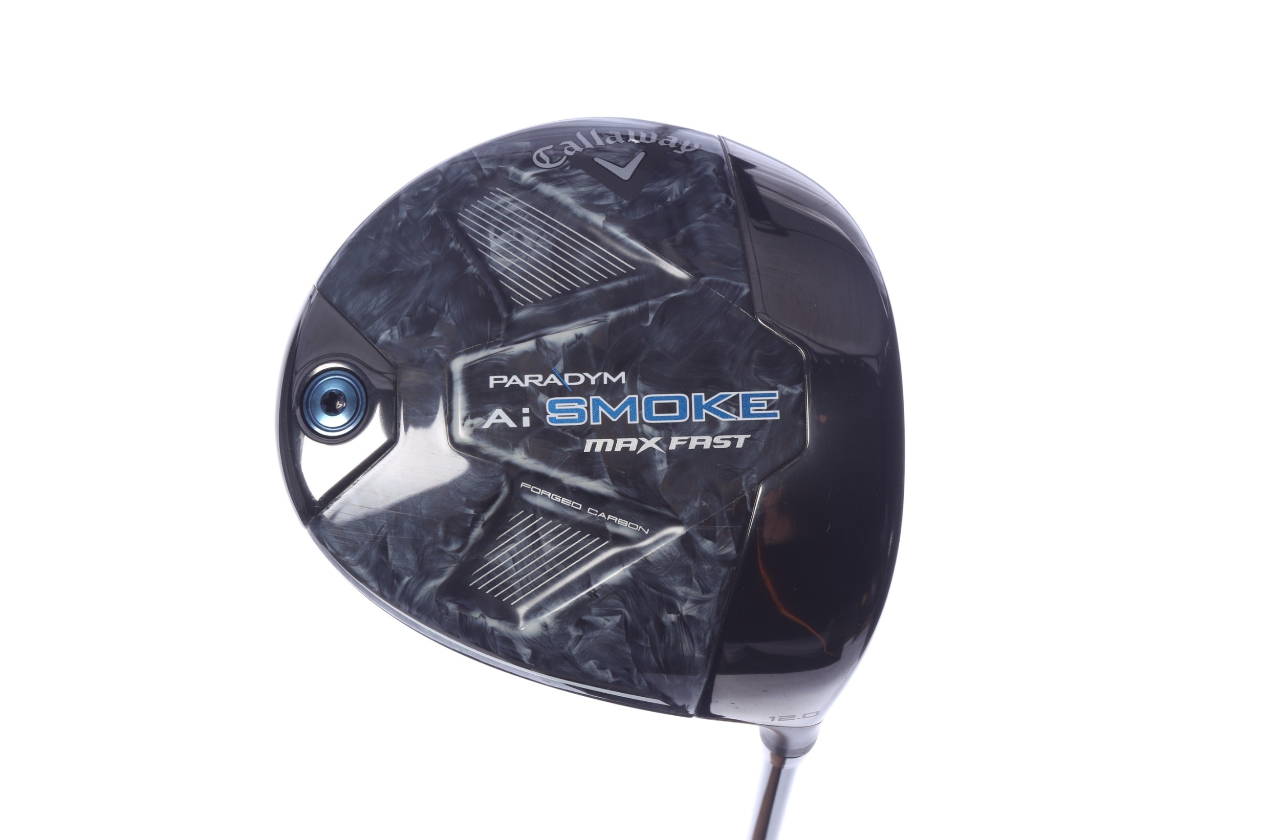 Used Callaway Paradym Ai Smoke MAX Fast Driver - 12 Degrees - Seniors Flex Mitsubishi Tensei Blue 40 - Right-Handed-Next Round
