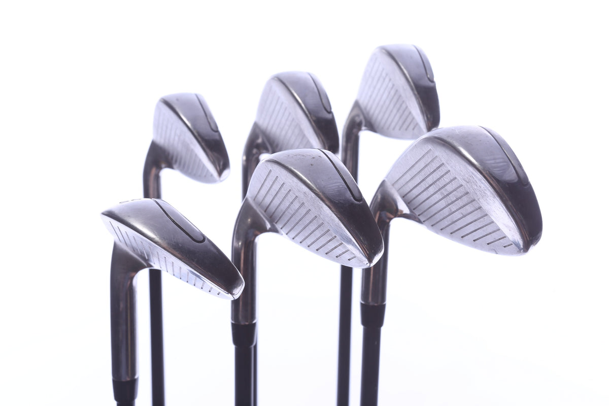 Used Callaway Rogue ST MAX OS Iron Set - Right-Handed - 6-PW, SW - Seniors Flex