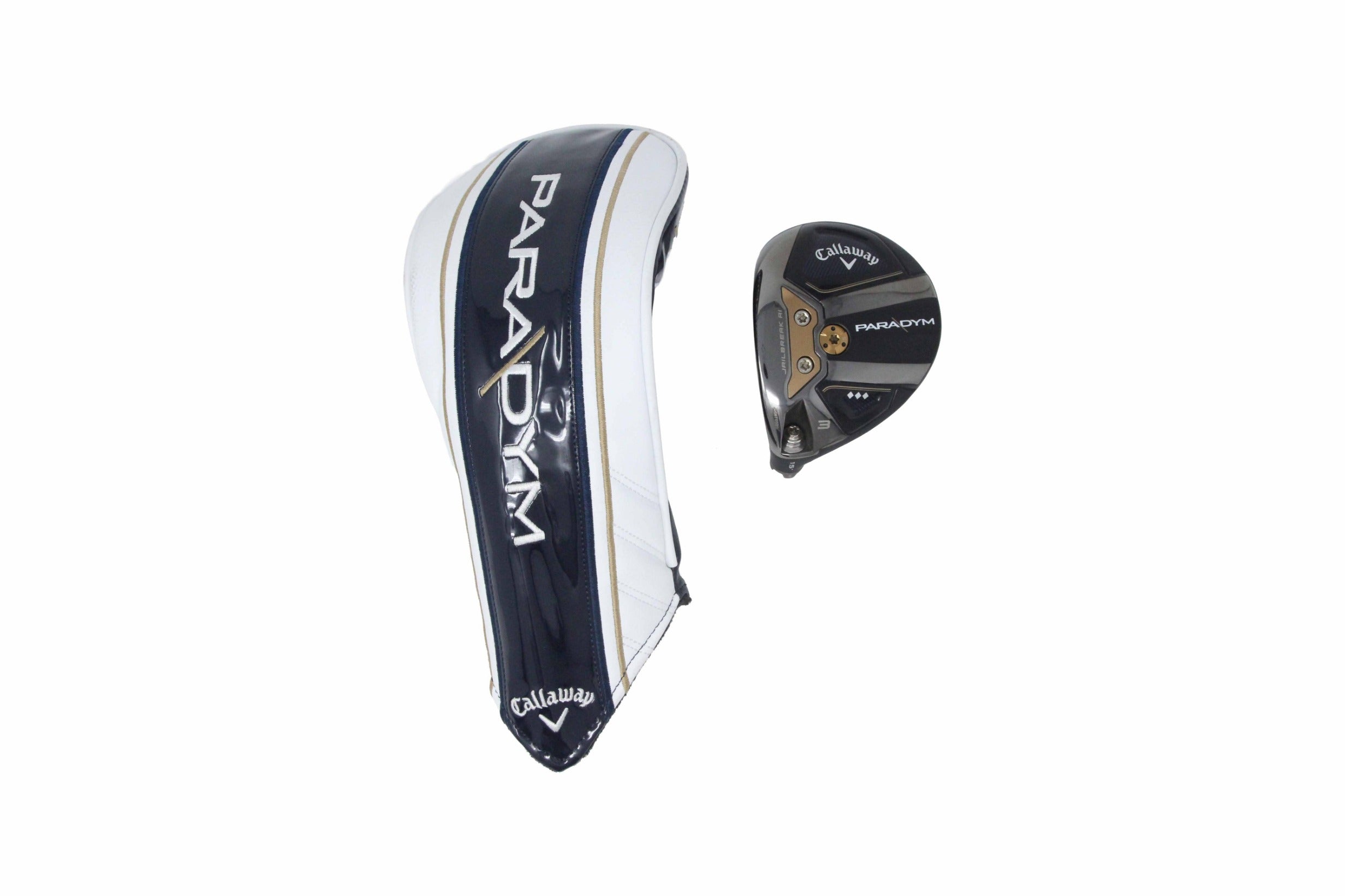 Used Callaway Paradym Triple Diamond 3-Wood - HEAD ONLY - Left-Handed - 15 Degrees-Next Round
