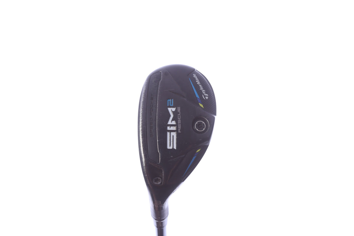 Used TaylorMade SIM2 Rescue 3H Hybrid - Left-Handed - 19.5 Degrees - Regular Flex
