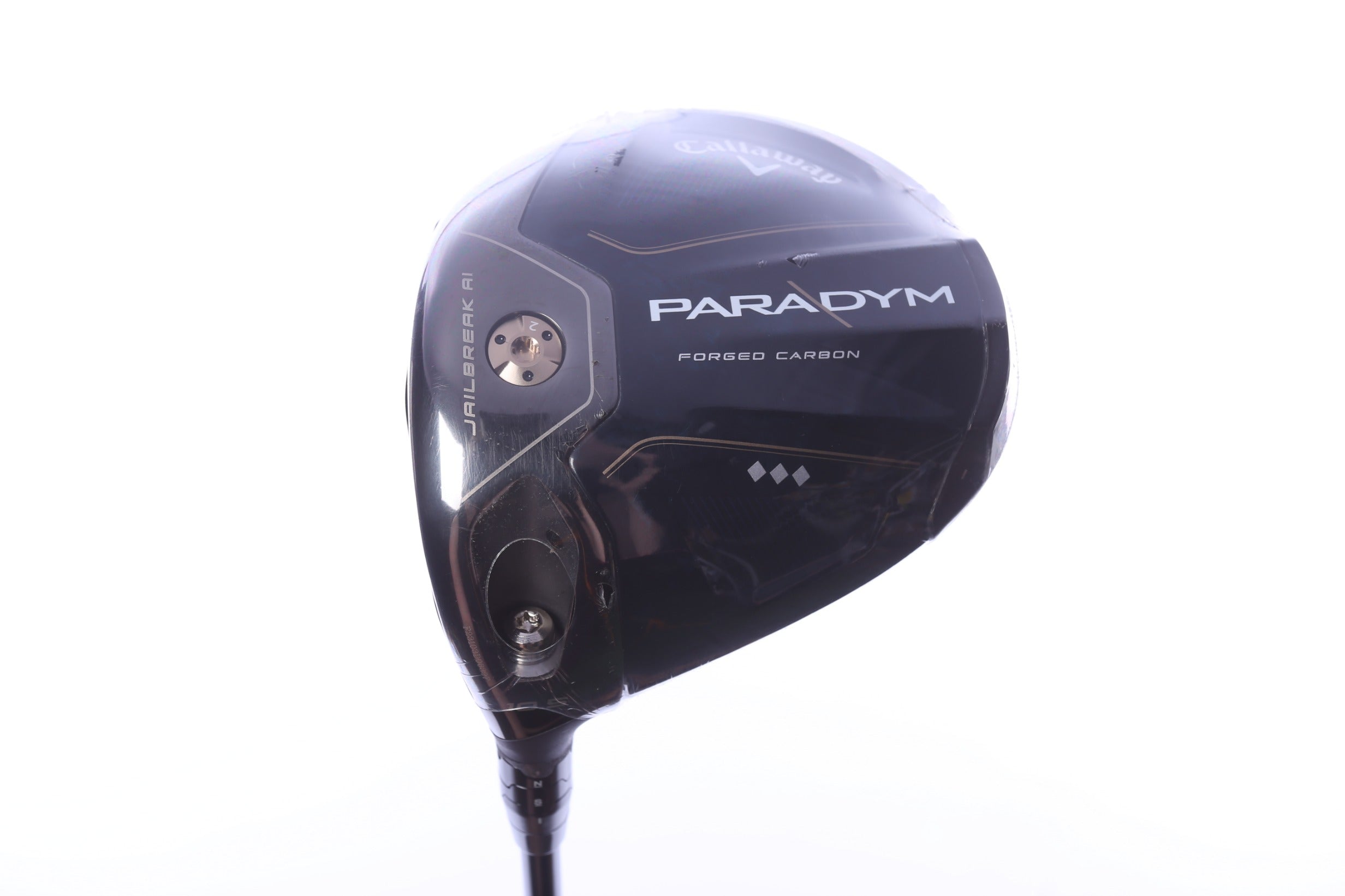 Callaway Paradym Ai Smoke Triple Diamond Driver - 10.5 Degrees - Extra Stiff Plus Flex LA Golf Gold Series - Left-Handed