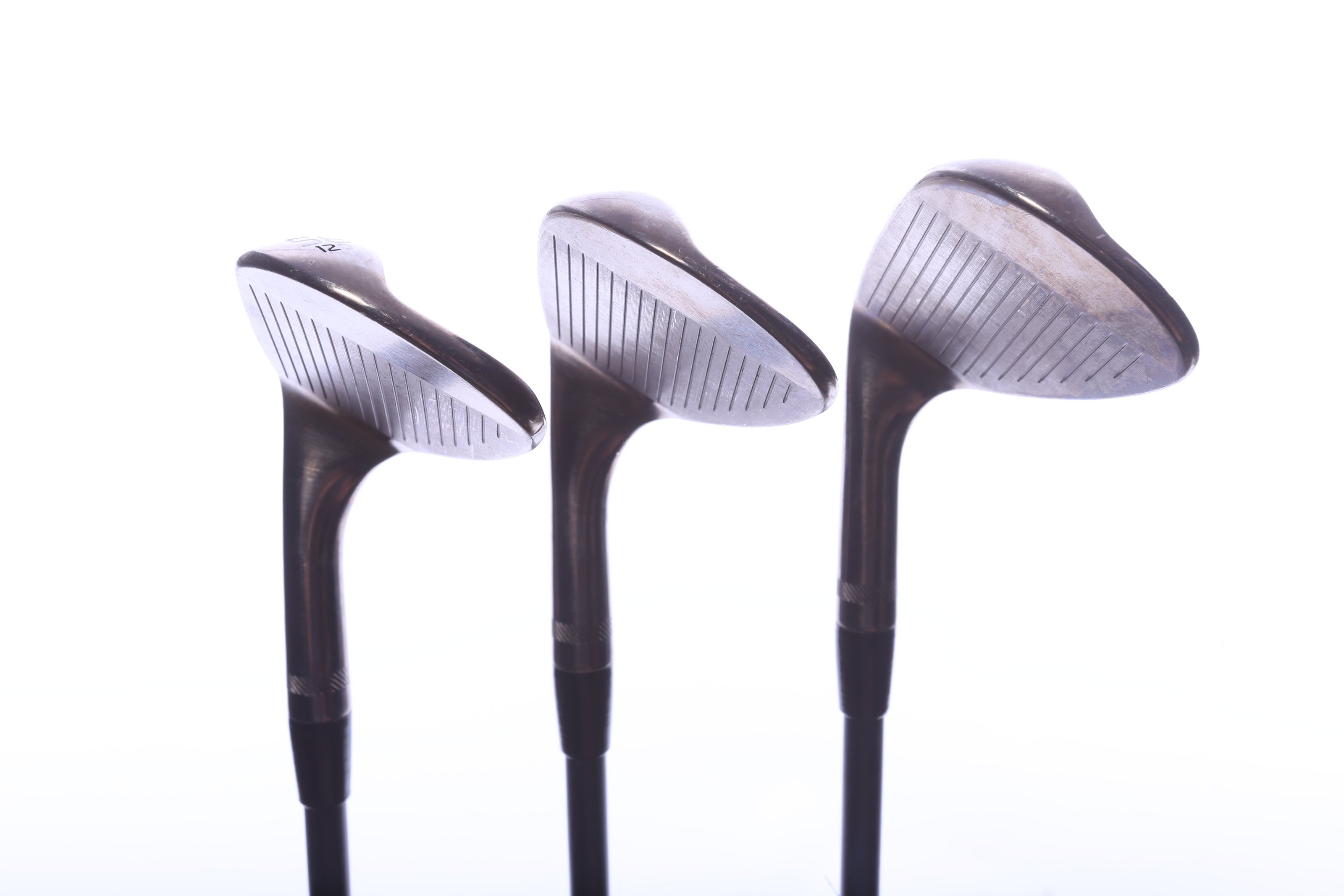 Used Titleist Vokey SM9 Brushed Steel Wedge Set - Right-Handed - 50*, 54*, 58* - Regular Flex-Next Round