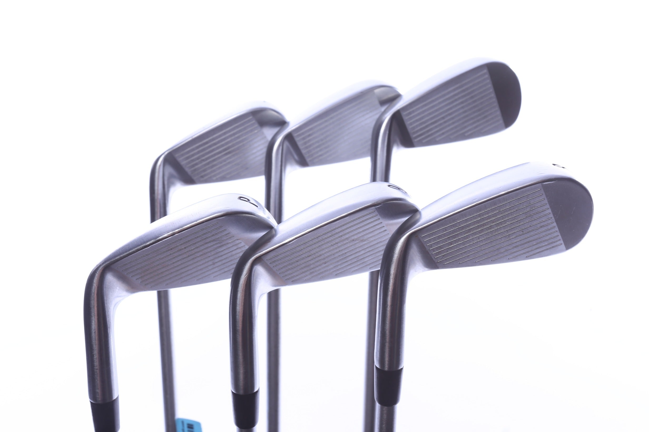 Used Callaway Apex Ti Fusion Plated Iron Set - Right-Handed - 5-PW - Stiff Flex