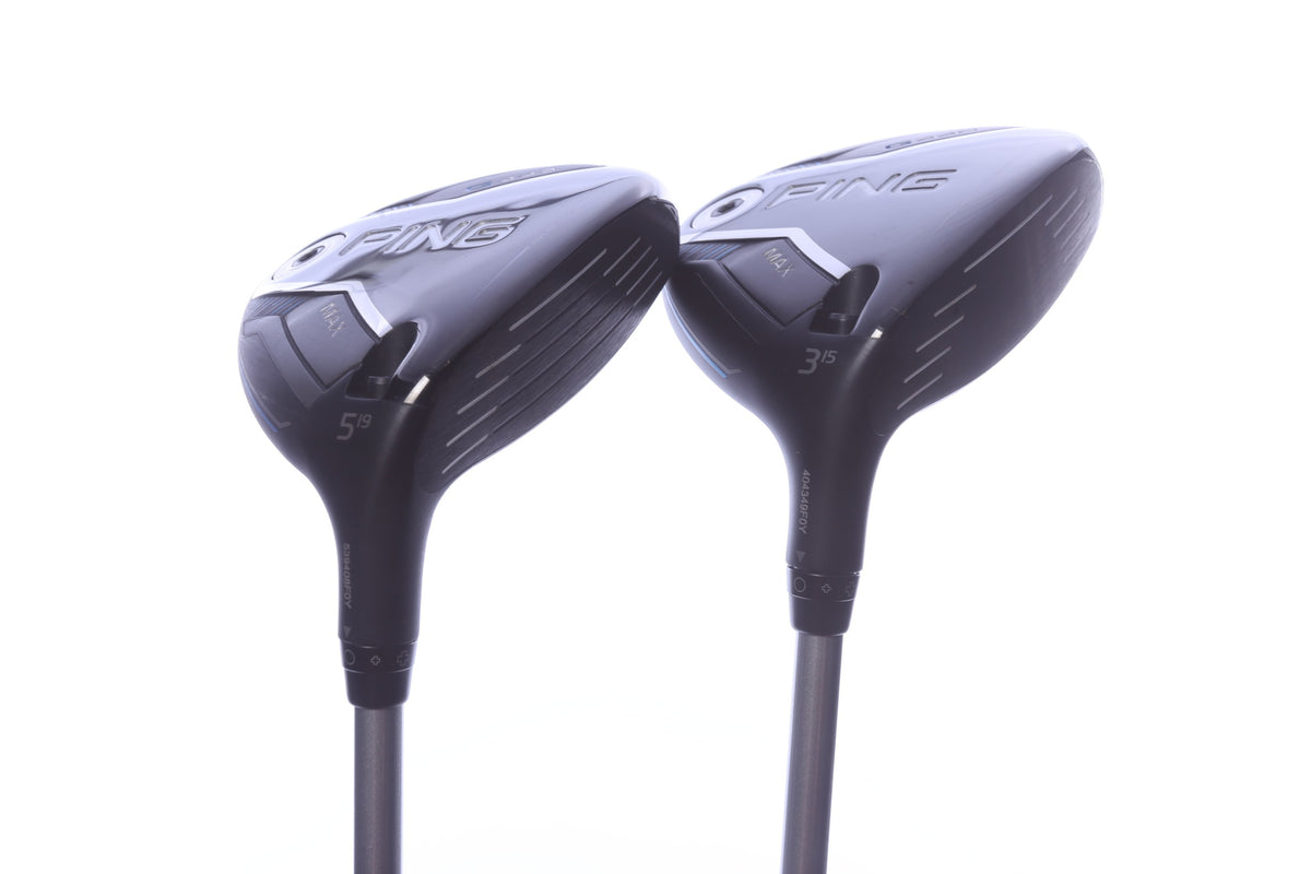 Used Ping G440 MAX Wood Set - Right-Handed - 3W, 5W - Variable Flex