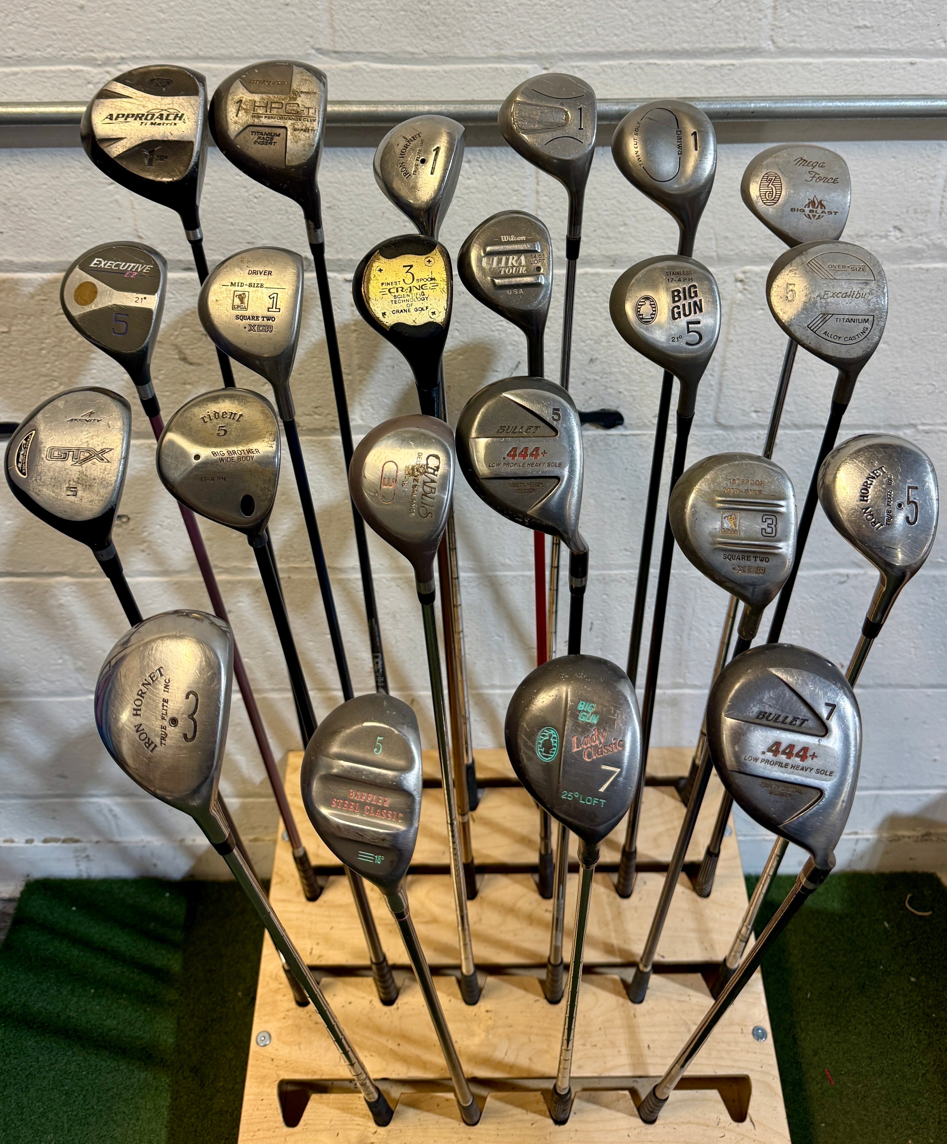 Wholesale Lot of 45 Golf Clubs - Assorted Fairway Woods - RH/LH - Mixed Flexes-Next Round