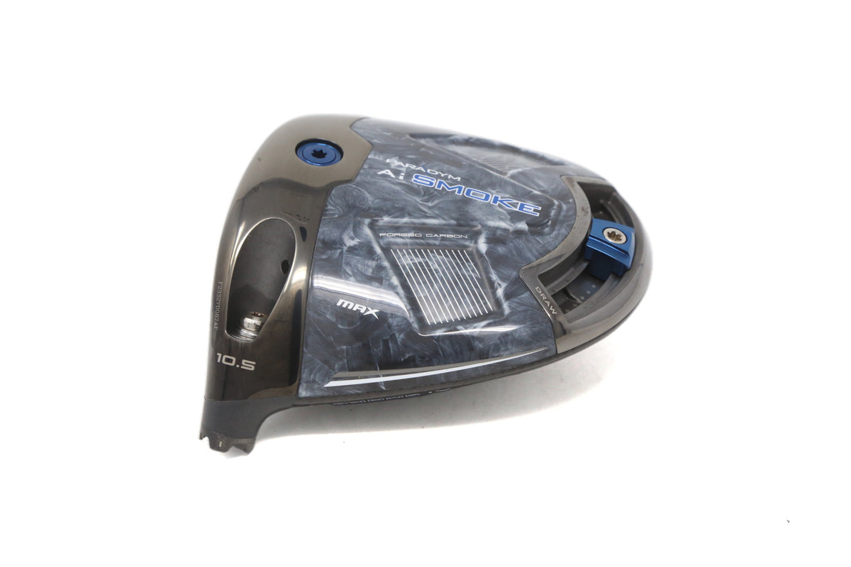 Used Callaway Paradym Ai Smoke MAX Driver - HEAD ONLY - Left-Handed - 10.5 Degrees-Next Round