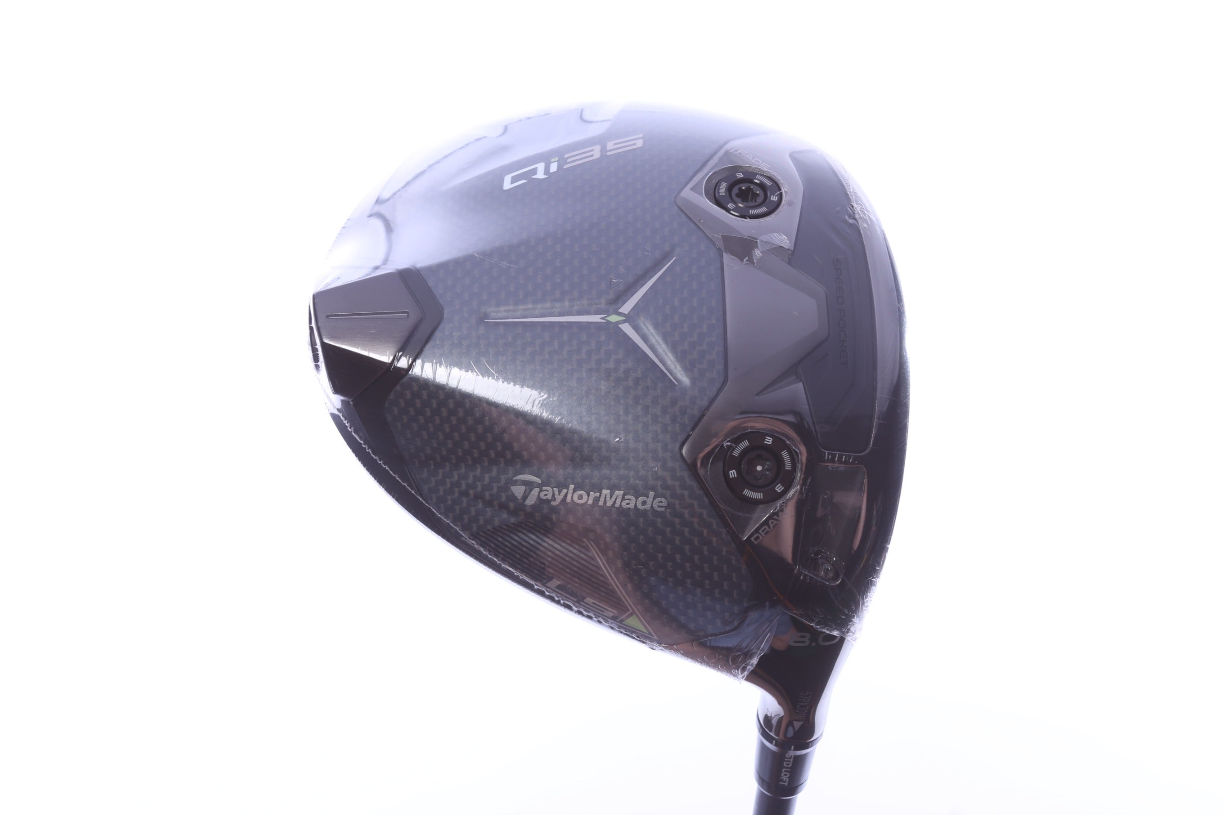 TaylorMade Qi35 LS Driver - 8 Degrees - Extra Stiff Flex LA Golf A Series Low - Right-Handed