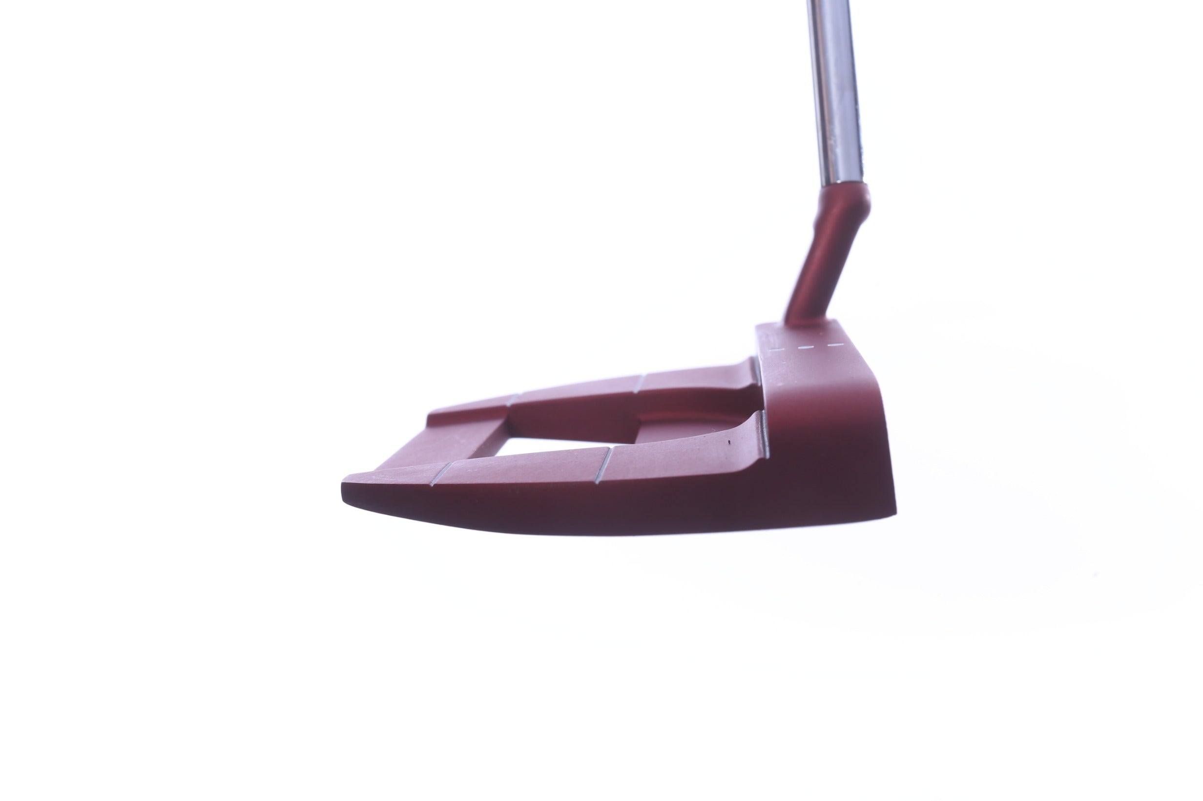 Used Odyssey O-Works Red Jailbird Mini S Putter - Right-Handed - 35 in - Mallet-Next Round