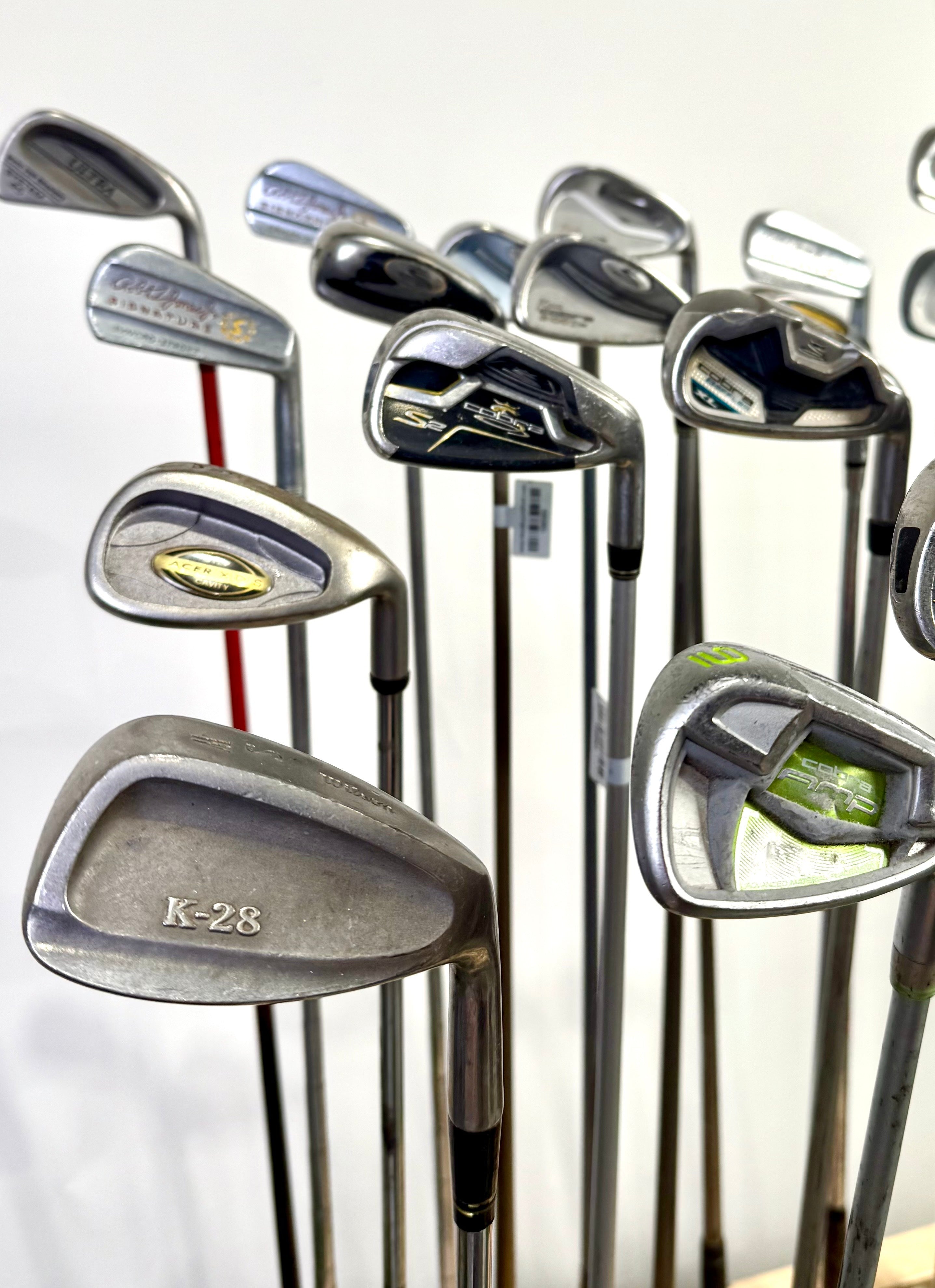 Wholesale Lot of 48 Golf Clubs - Right-handed Single Irons - Assorted lofts-Next Round