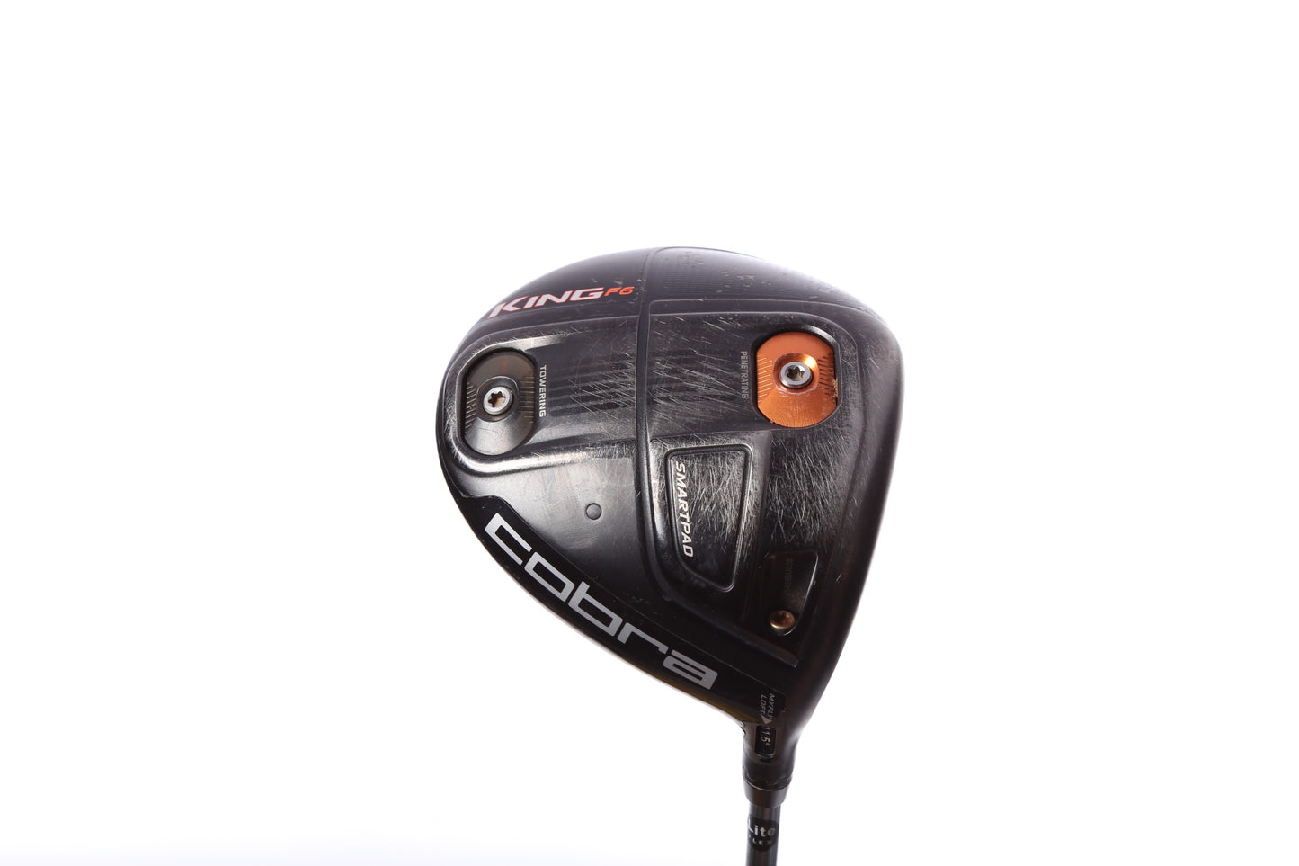 Used Cobra King F6 Driver - 11.5 Degrees - Ladies Flex Matrix Red Tie - Right-Handed-Next Round