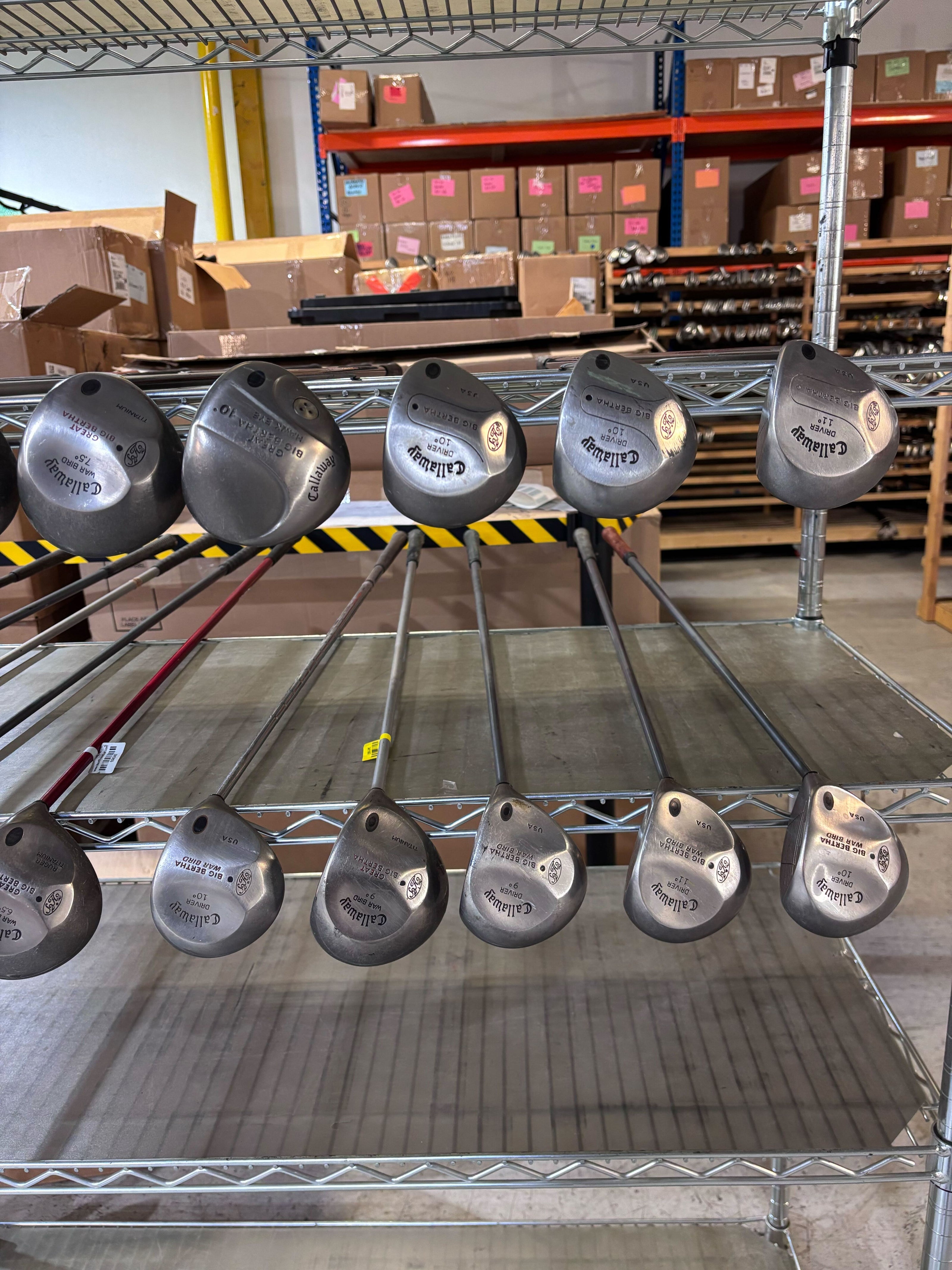 Wholesale Lot 20 Golf Clubs - Callaway Drivers-Next Round