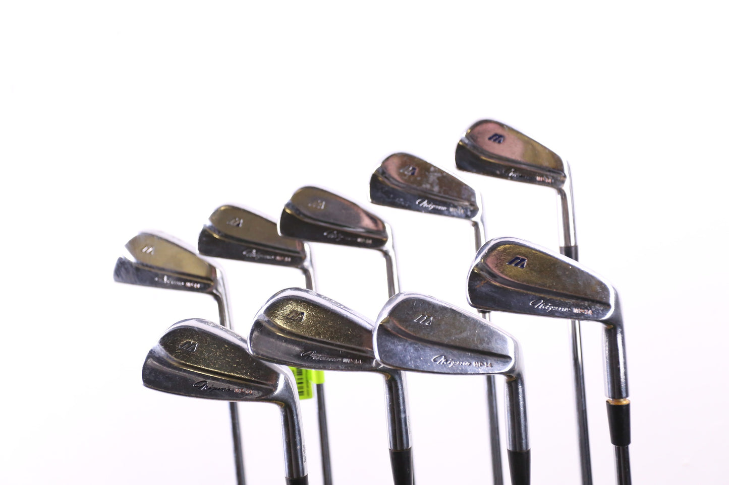 Used Mizuno MP 14 Iron Set - Right-Handed - 2-PW - Stiff Flex-Next Round