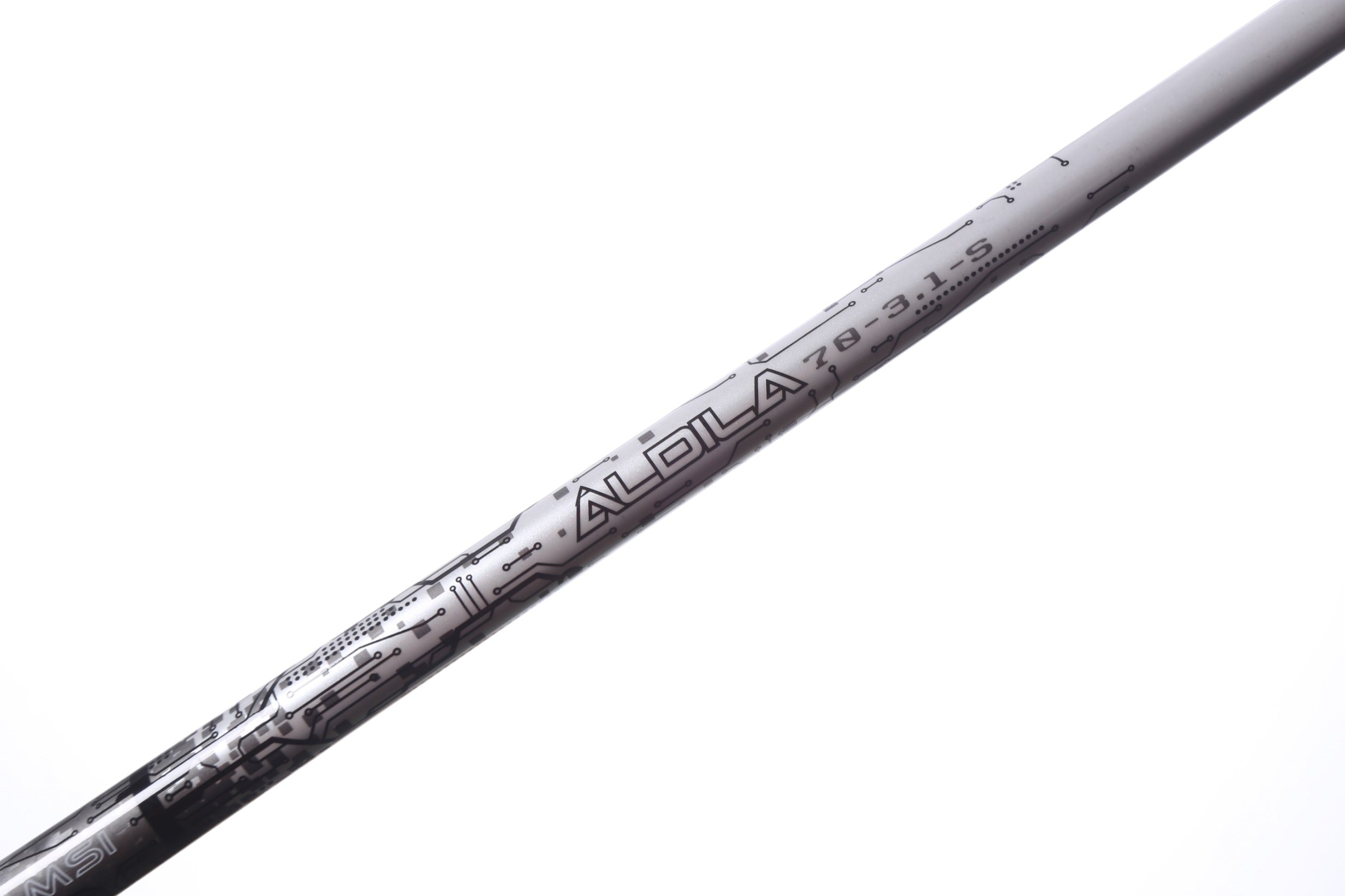Used Aldila Rogue Silver 110 M.S.I. Driver Shaft Stiff Flex Graphite - 42 in - TaylorMade M Adapter-Next Round