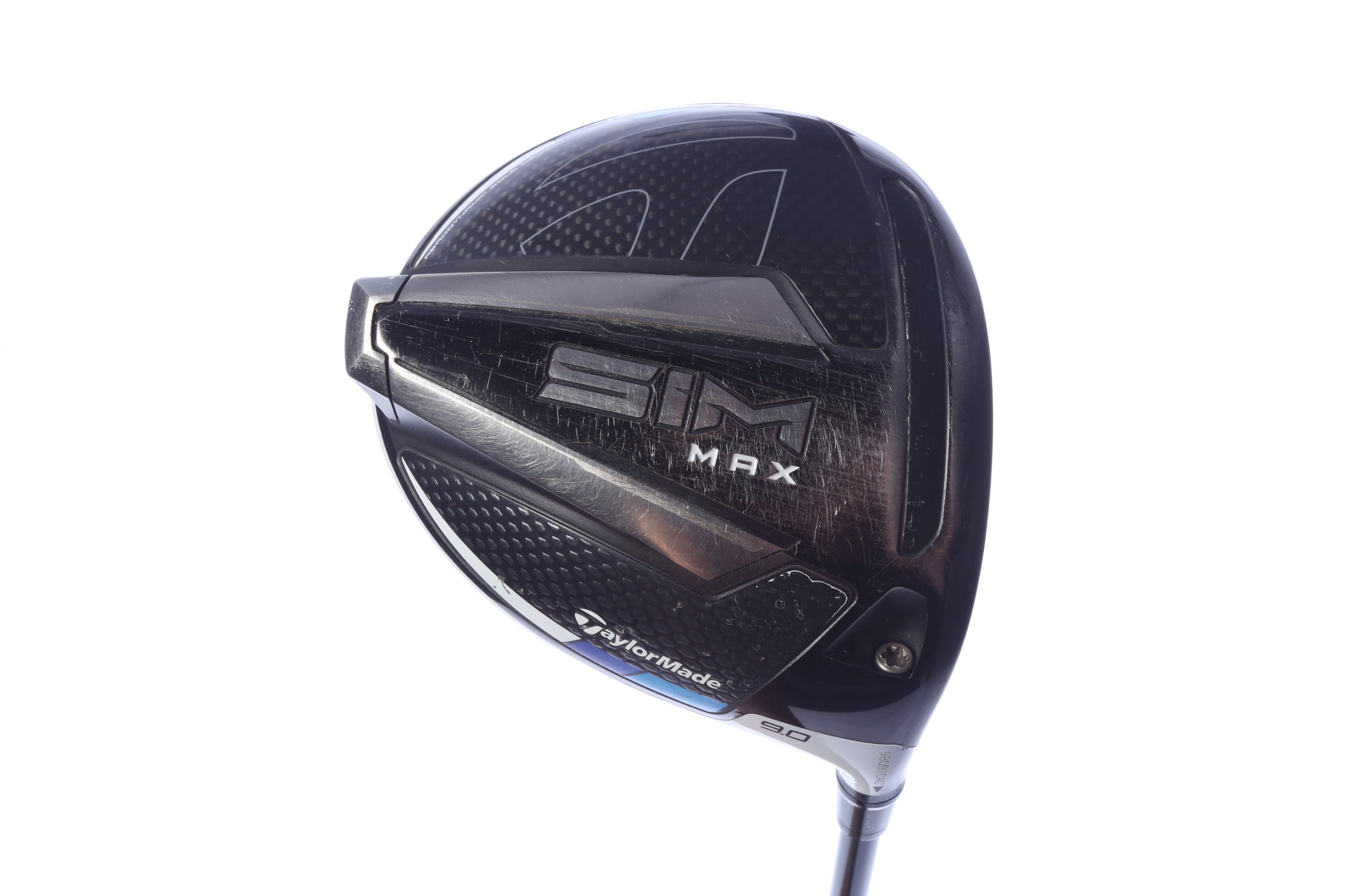 Used TaylorMade SIM MAX Driver - 9 Degrees - Stiff Flex Mitsubishi Diamana S60 Limited - Right-Handed