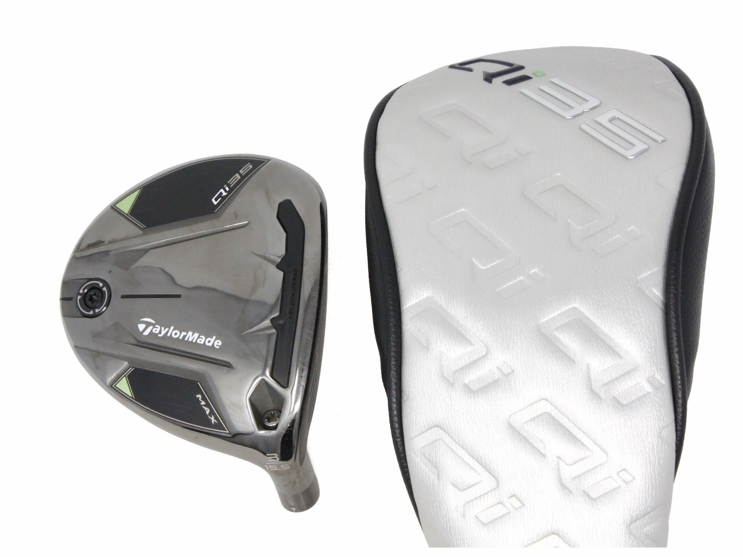Used TaylorMade Qi35 MAX 3-Wood - HEAD ONLY - Right-Handed - 15.5 Degrees-Next Round