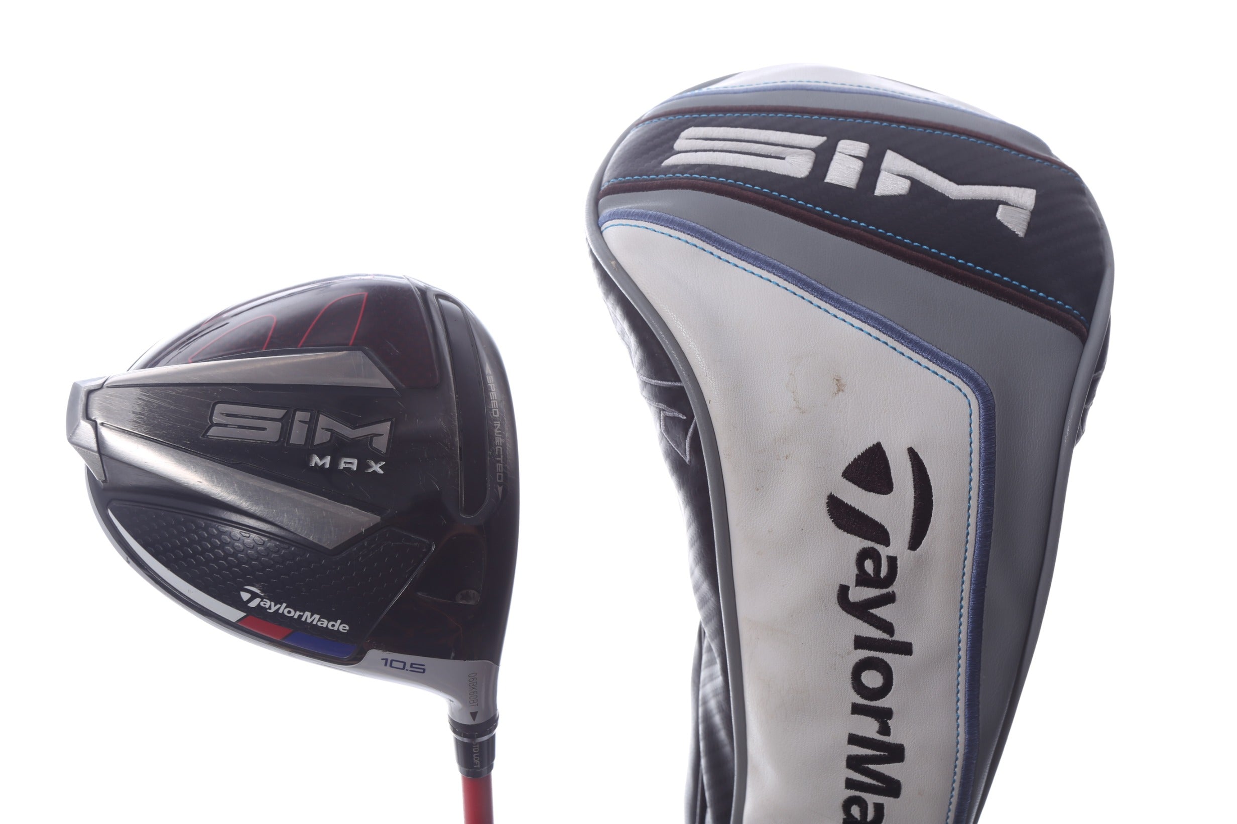 Used TaylorMade SIM MAX Driver - 10.5 Degrees - Stiff Flex UST Mamiya Proforce V2 - Right-Handed-Next Round