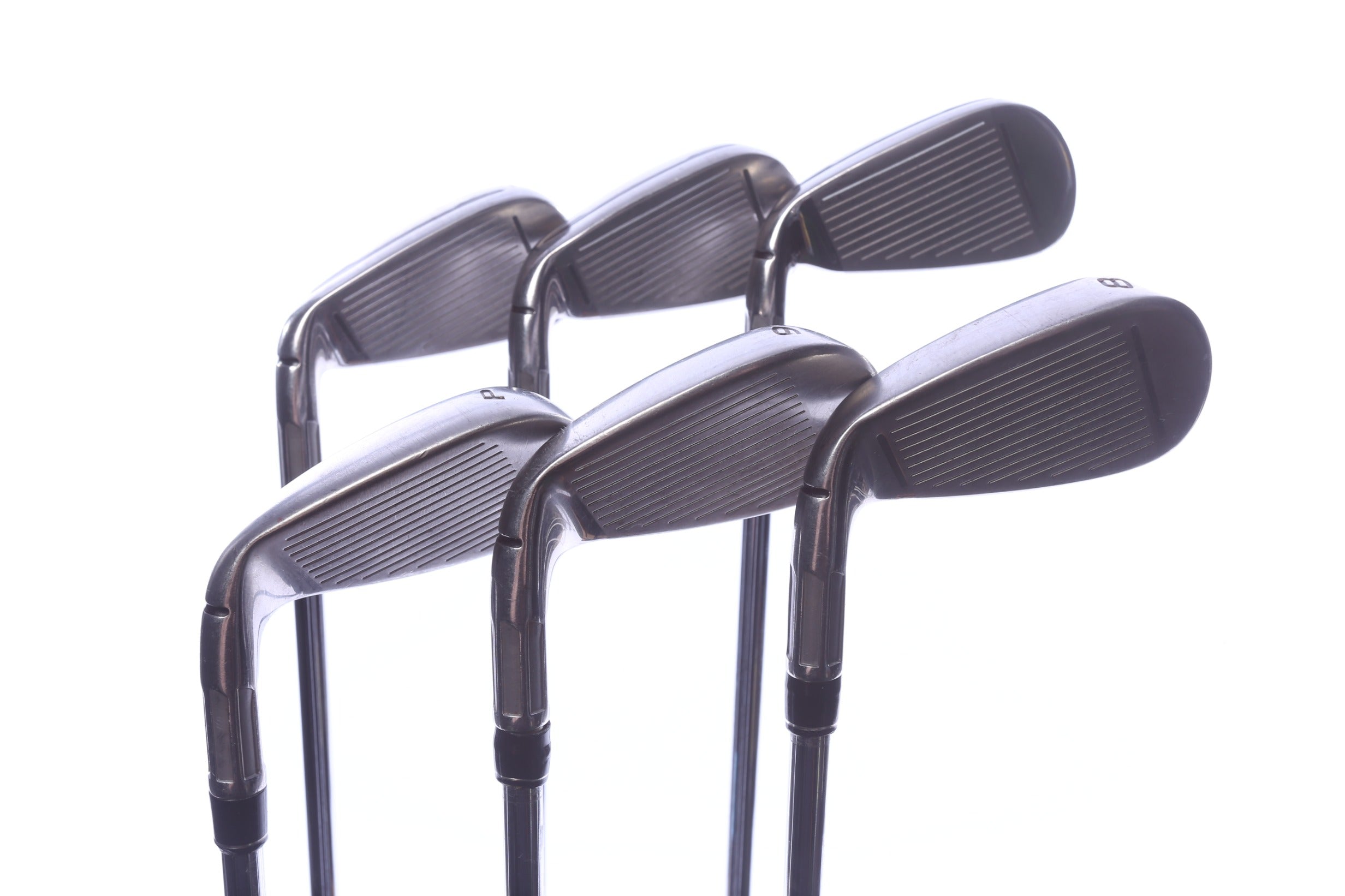 Used TaylorMade M2 2017 Iron Set - Right-Handed - 5-PW - Stiff Flex