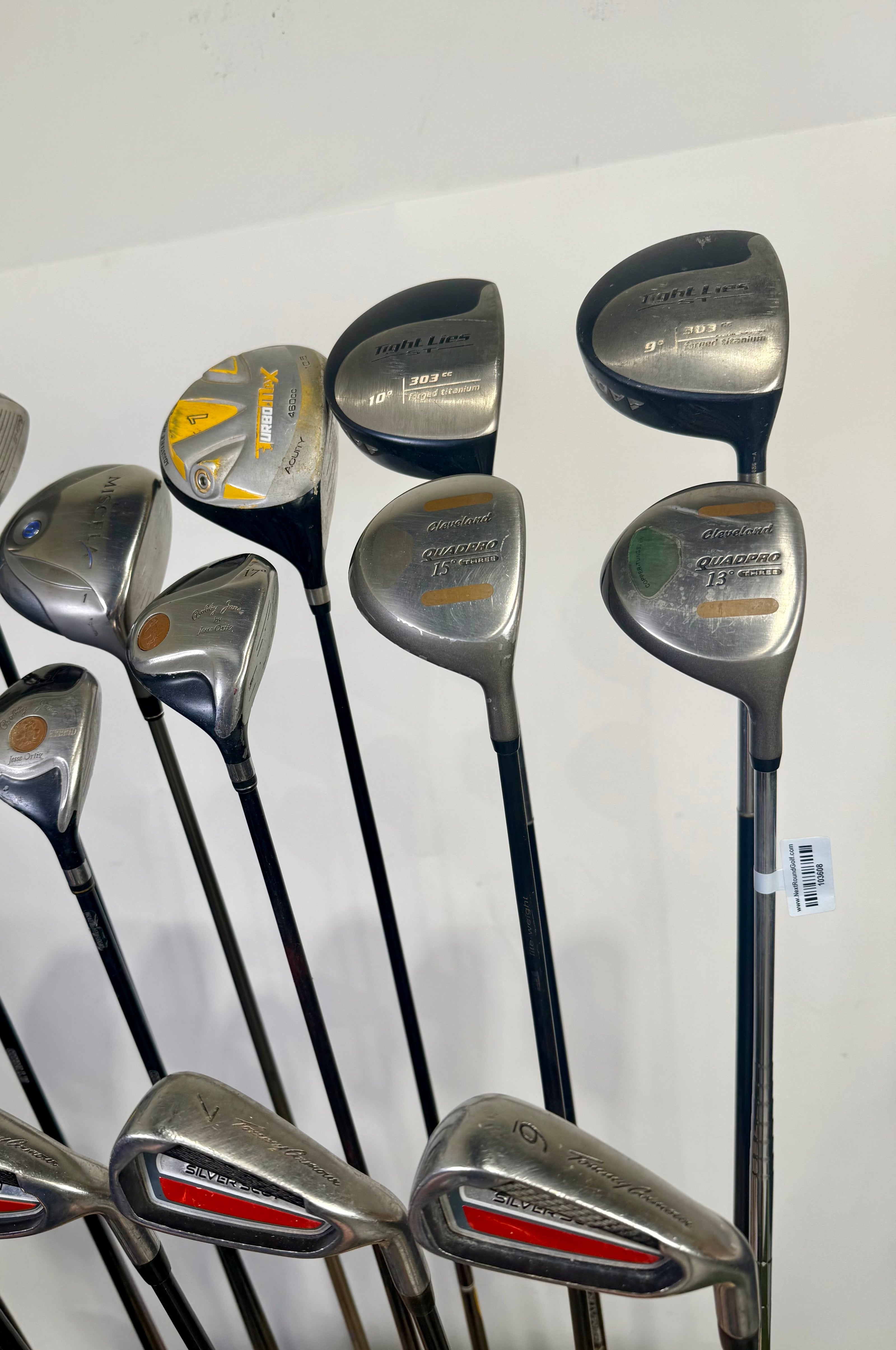 Wholesale Lot of 24 Drivers, Fairway Woods, Hybrids, And Single Irons.-Next Round